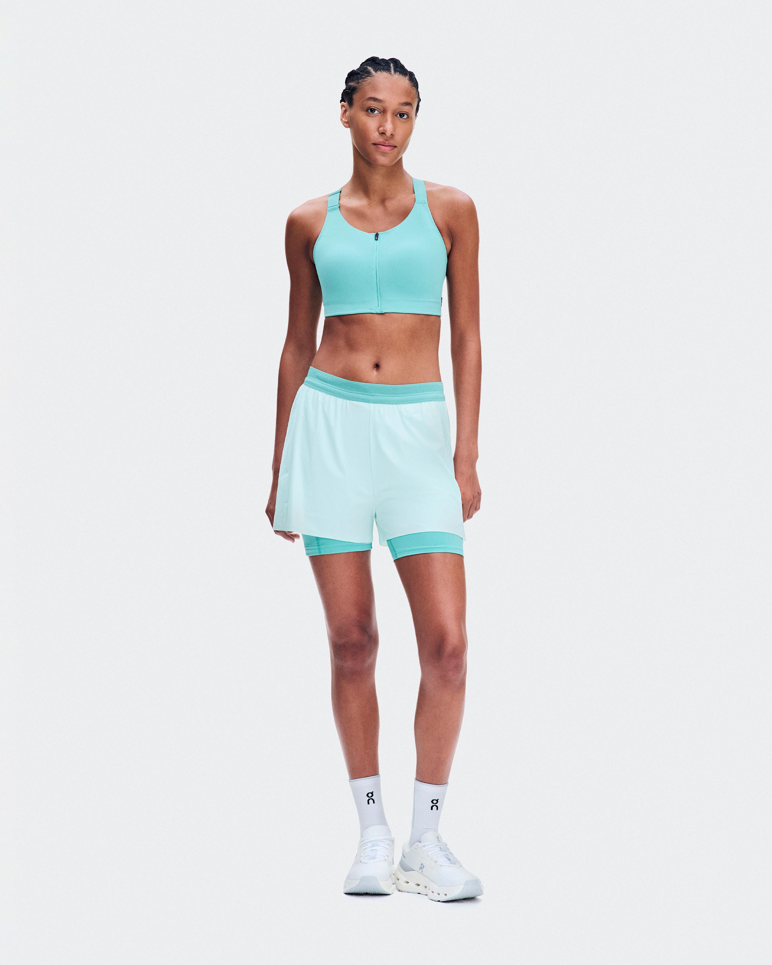 Endurance Bra Zip Aquamarine