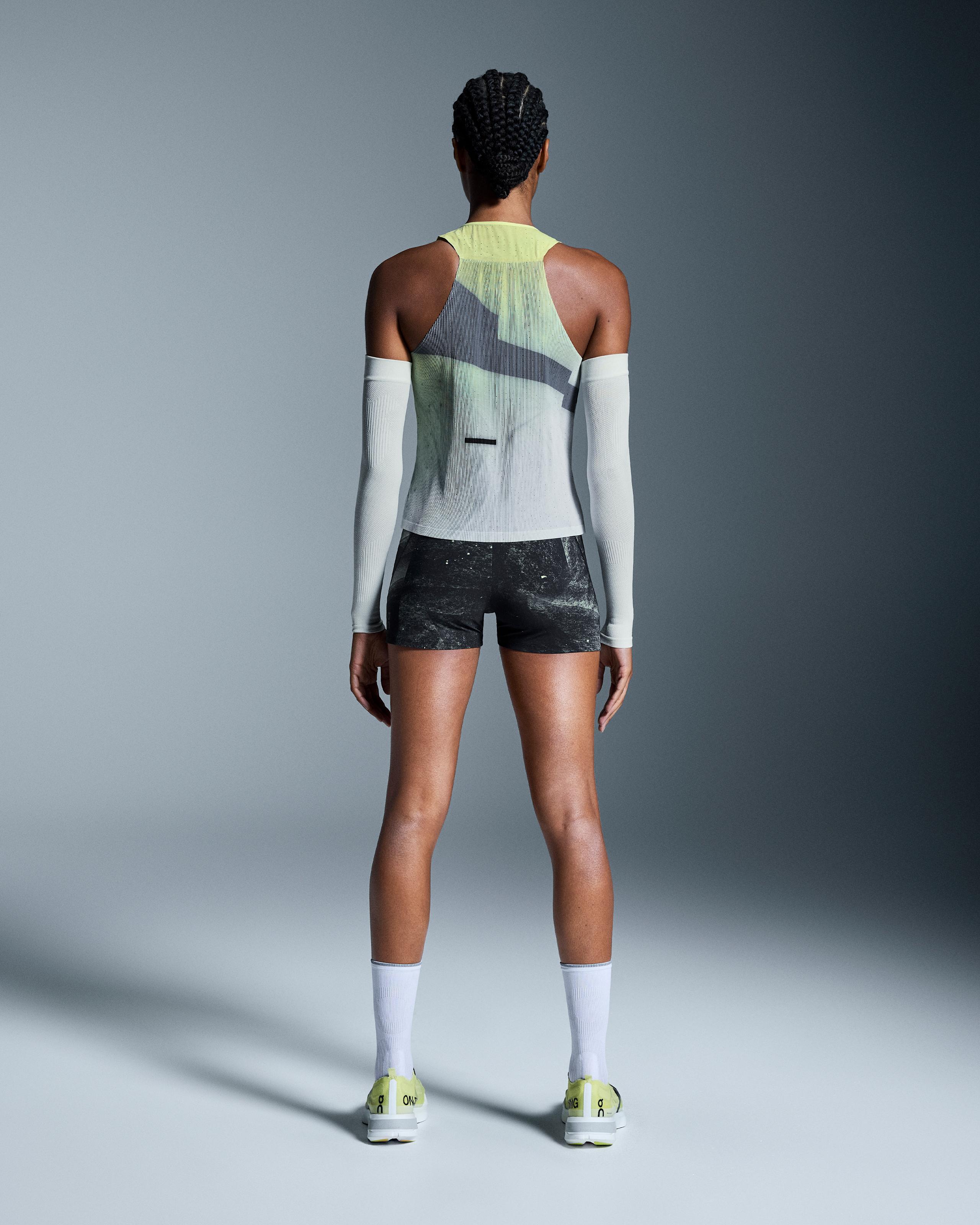 Женская майка On Race Singlet, Limelight / Glacier — фото 2