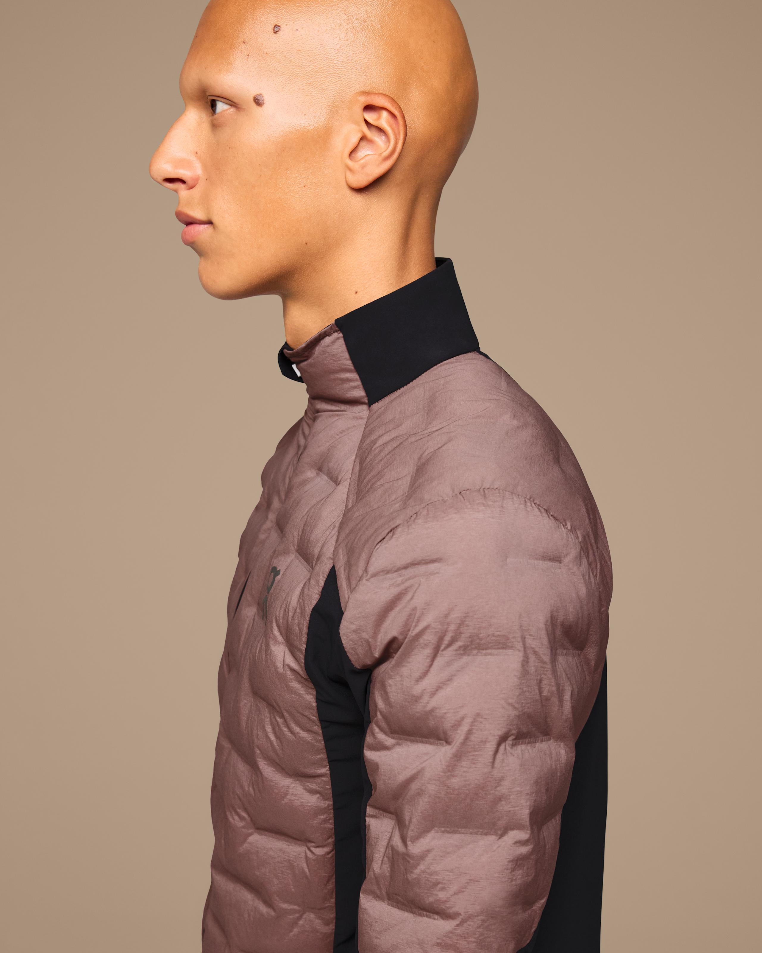 Куртка мужская On Climate Jacket (виноградный/чёрный) — фото 2