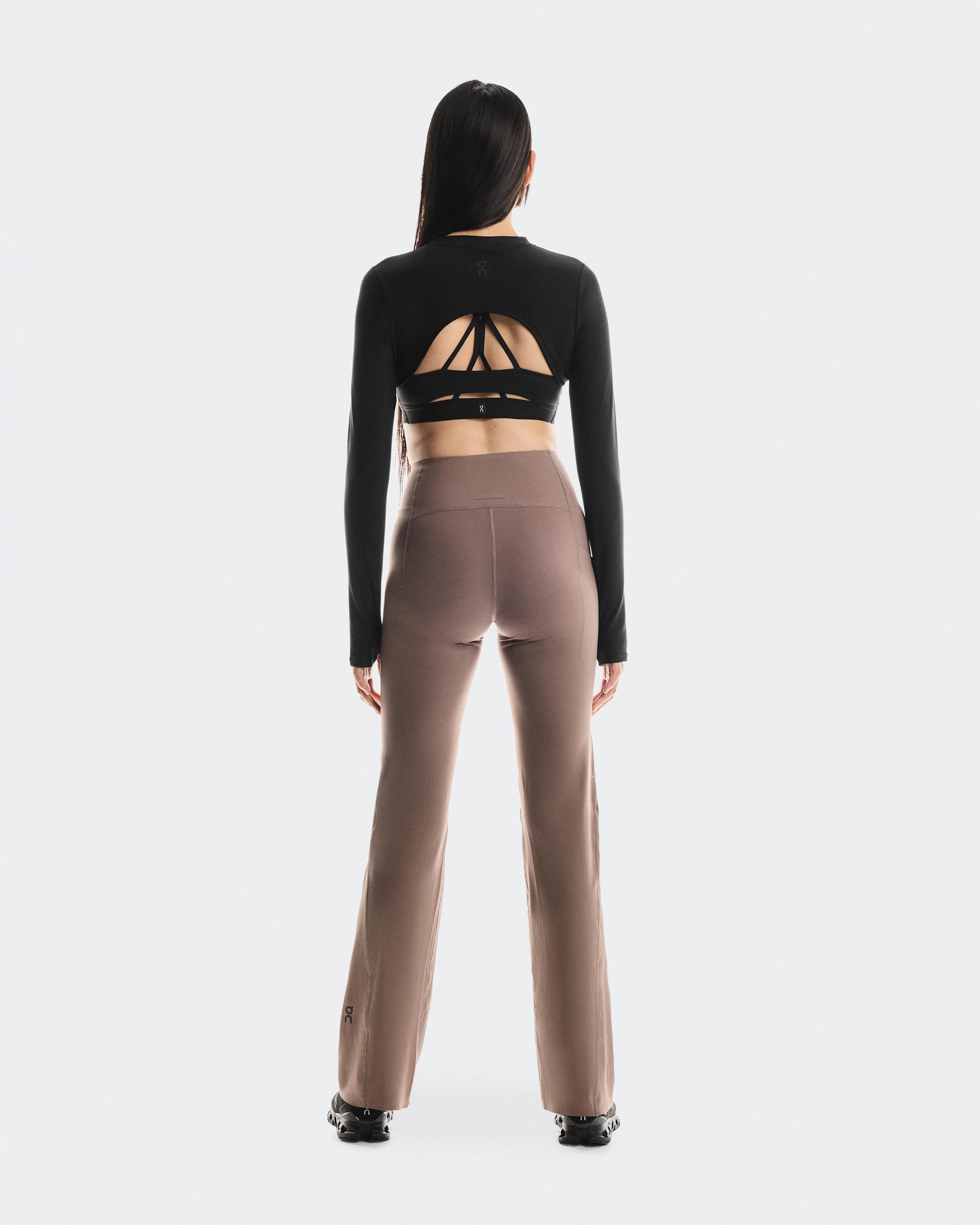 Женские леггинсы On Studio Leggings Flared, Ash — фото 2