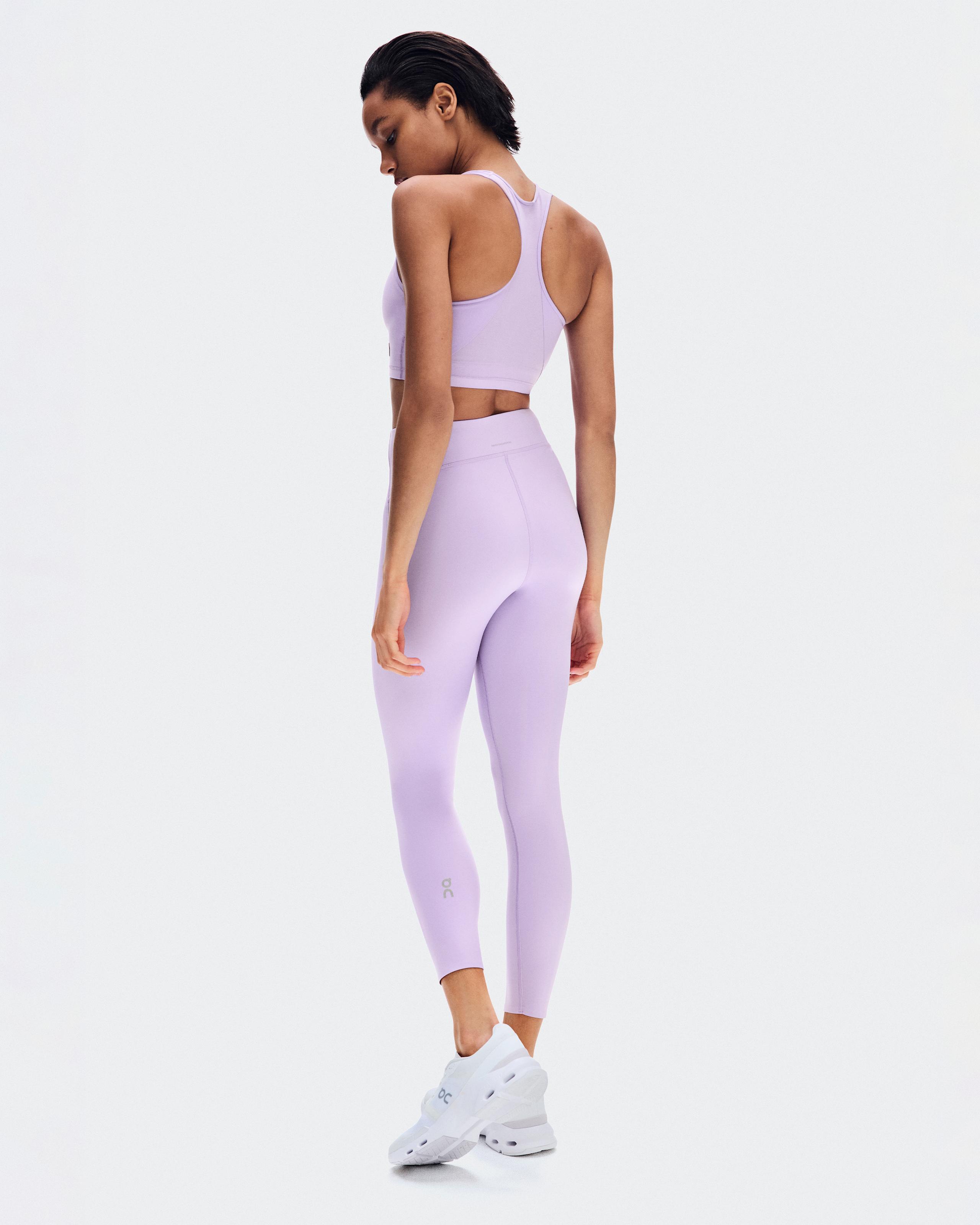 Женские тайтсы Train Tights 7/8 (цветочно-розовый) — фото 7