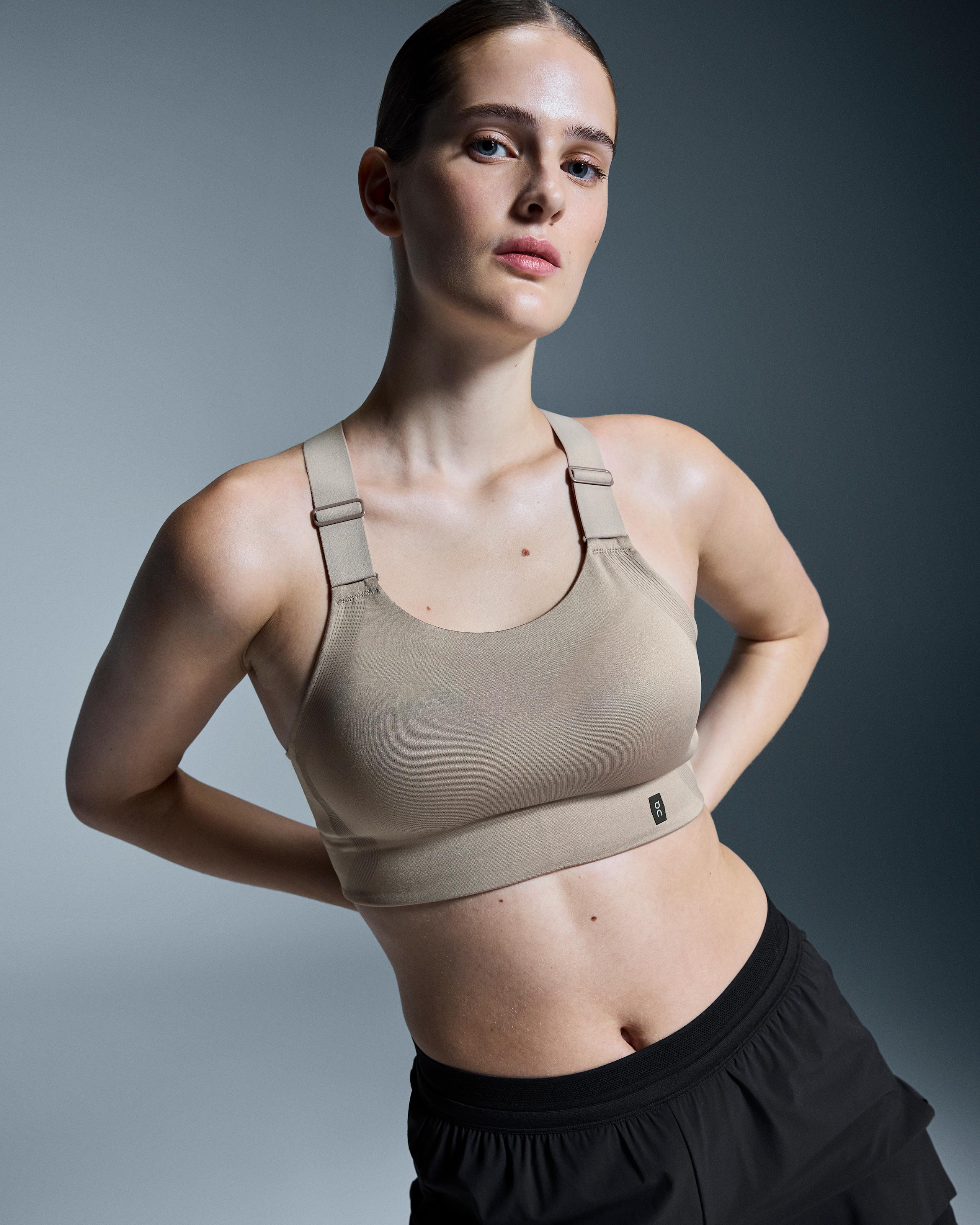 Женский бюстгальтер On Performance Flex Bra, Cinder — фото 3