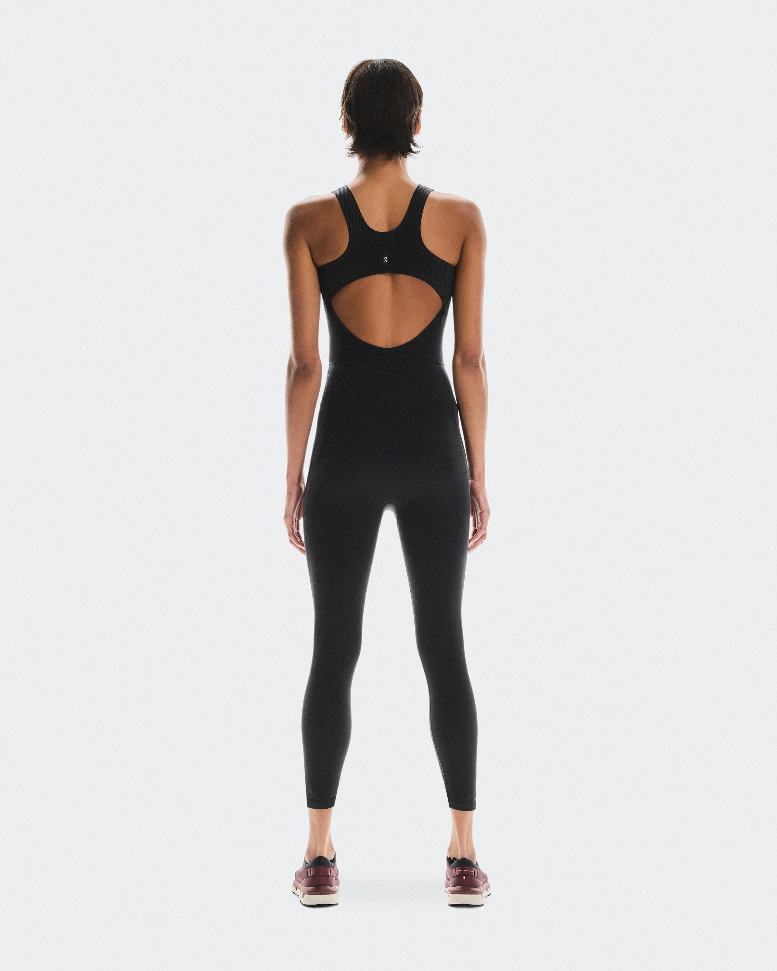 Женское боди On Studio Knit Bodysuit 7/8, Black / Eclipse — фото 2