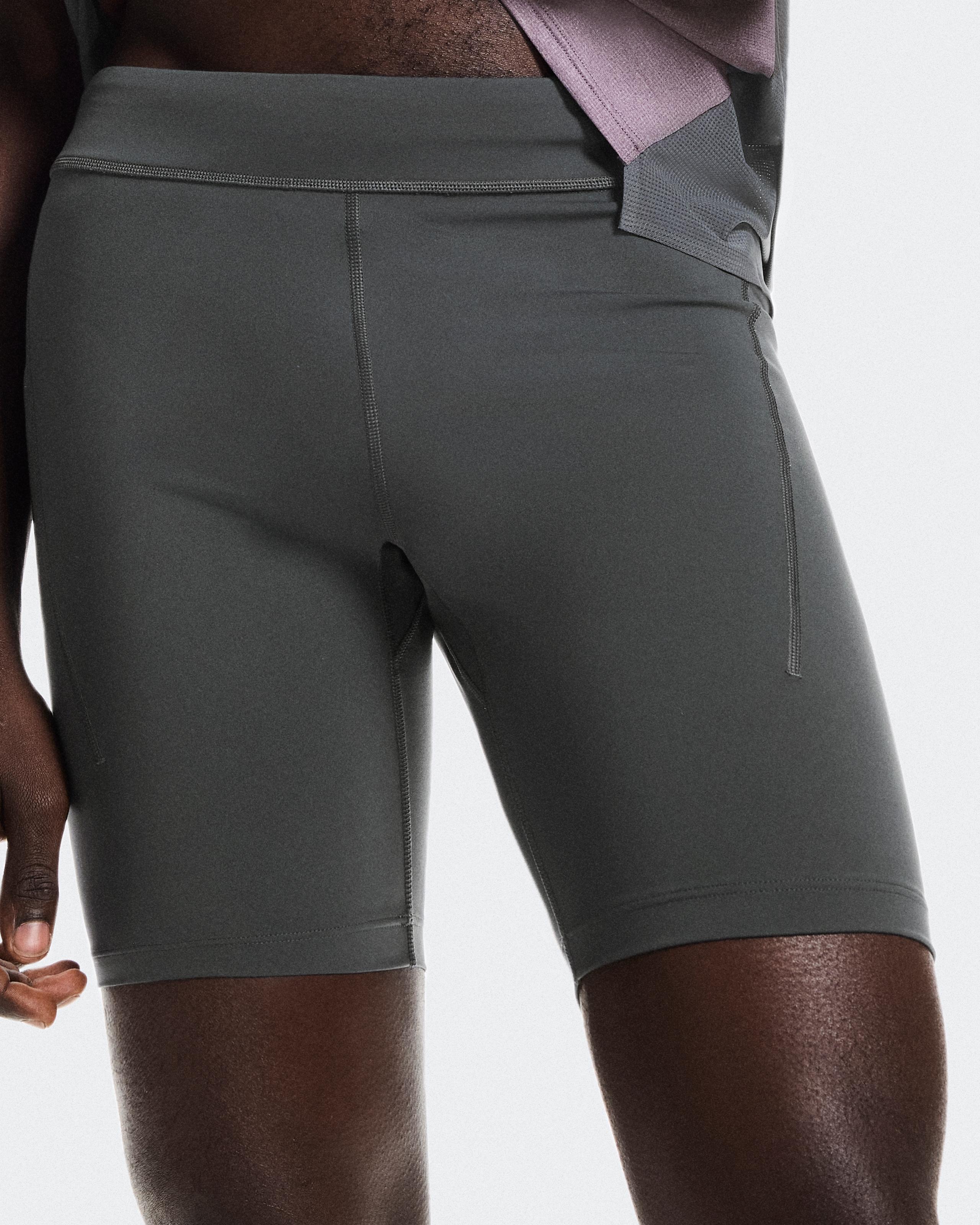 Тайтсы-шорты мужские On 8" Performance Tights, цвет тёмно-синий затменный (Eclipse) — фото 4