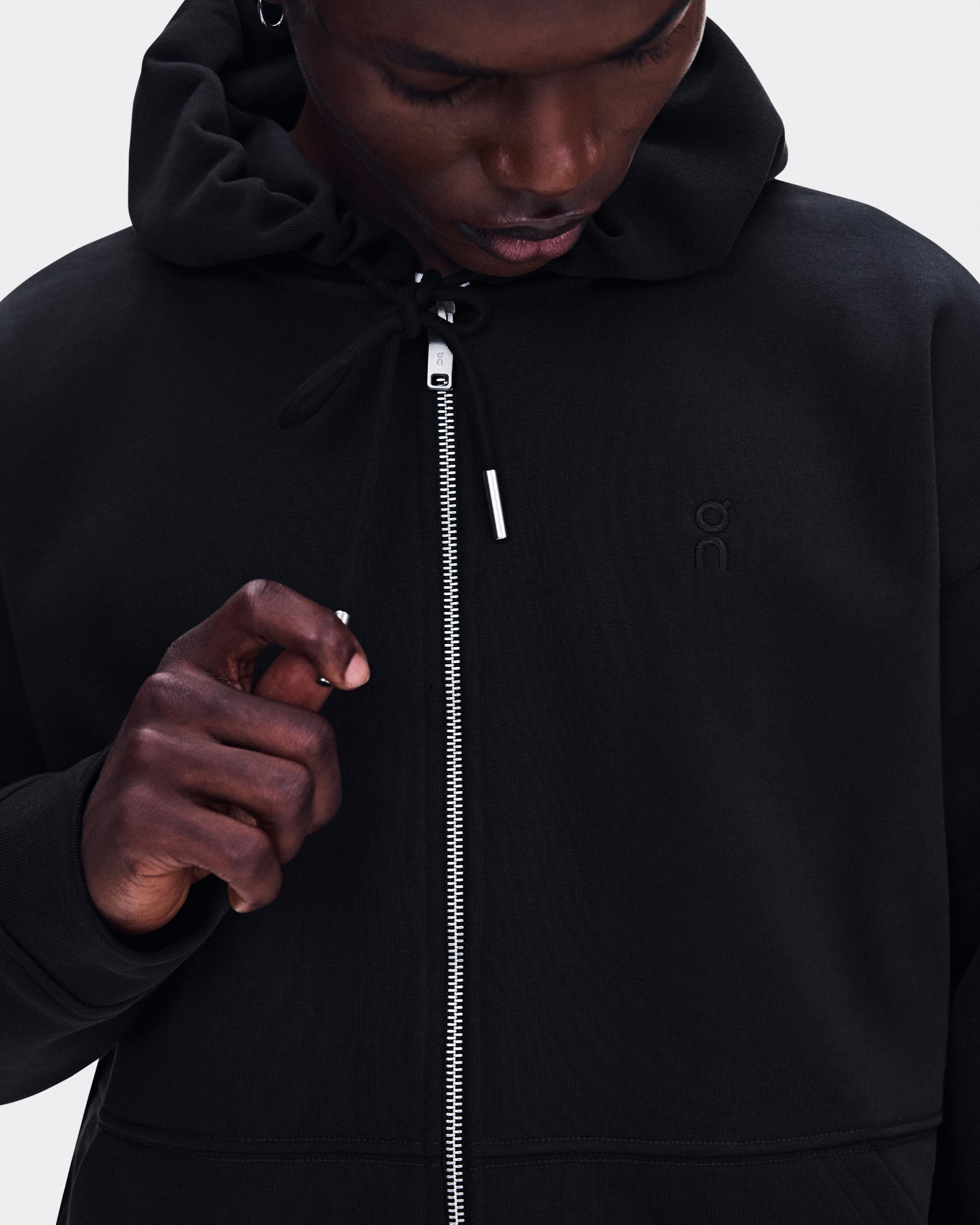 Мужская толстовка On Club Collective Full Zip Hoodie, чёрный — фото 4
