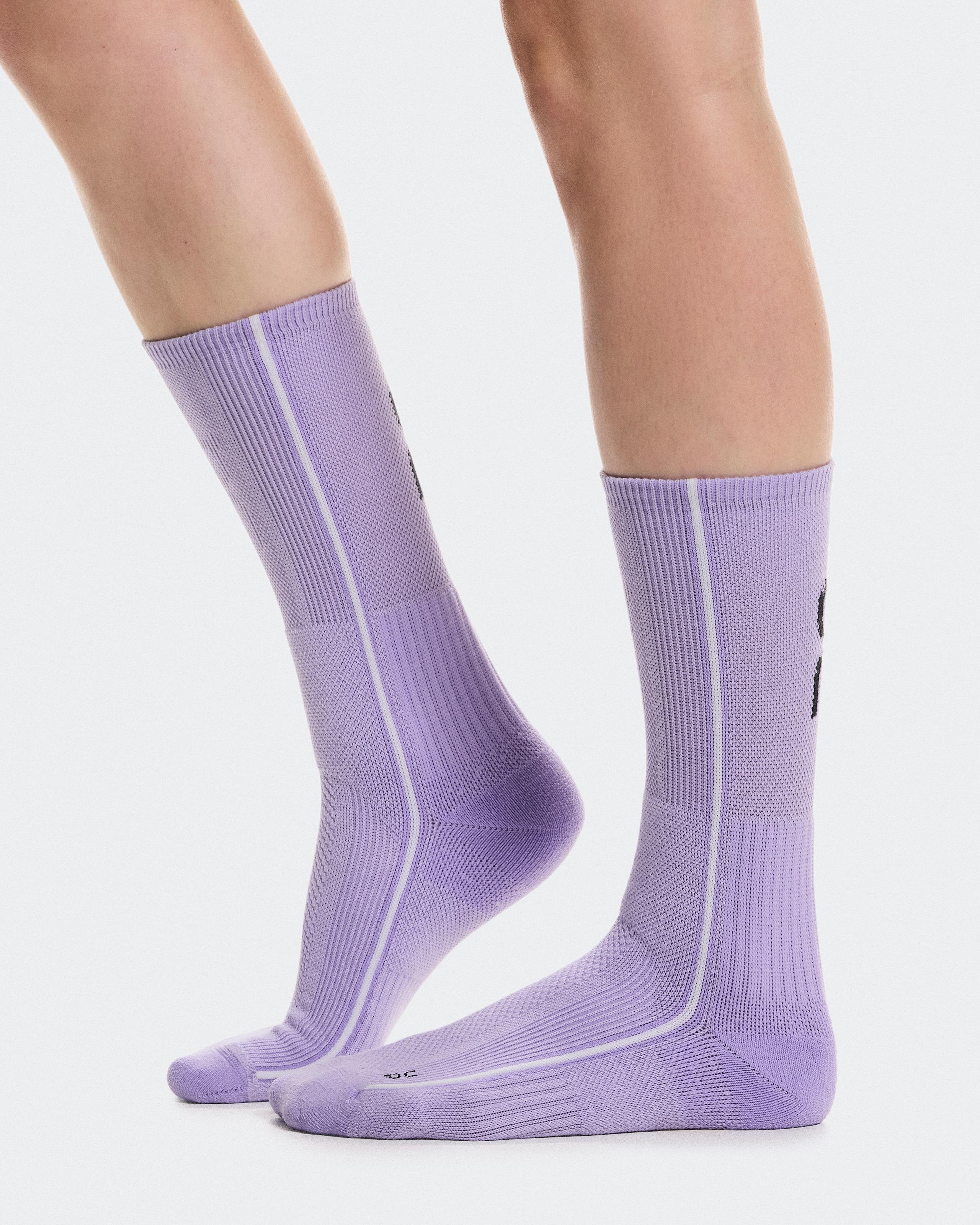 Носки Court Sock High, нежно-розовый/слоновая кость — фото 2