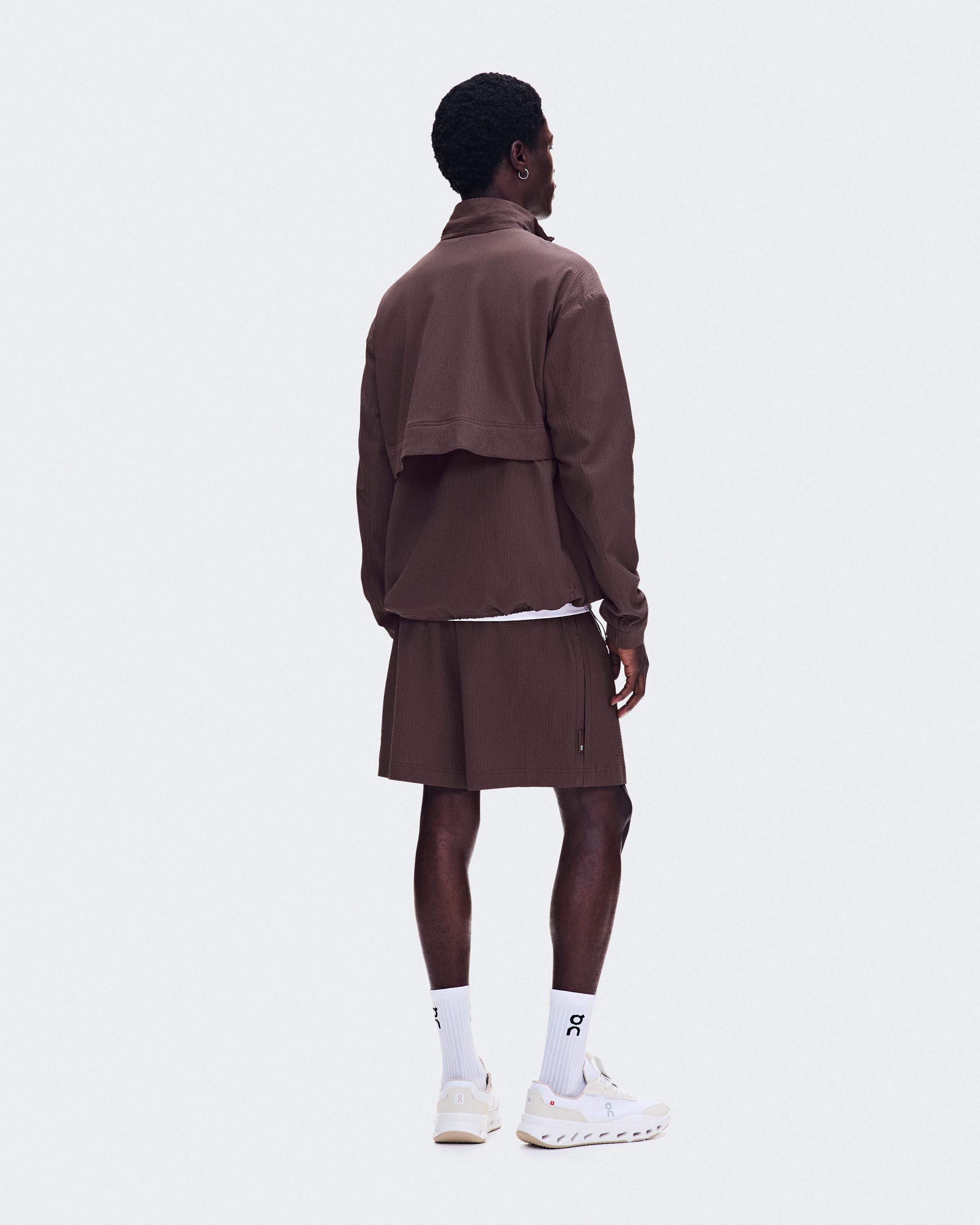 Мужская куртка On Courtside 1/2 Zip Eaze, Mulberry — фото 3