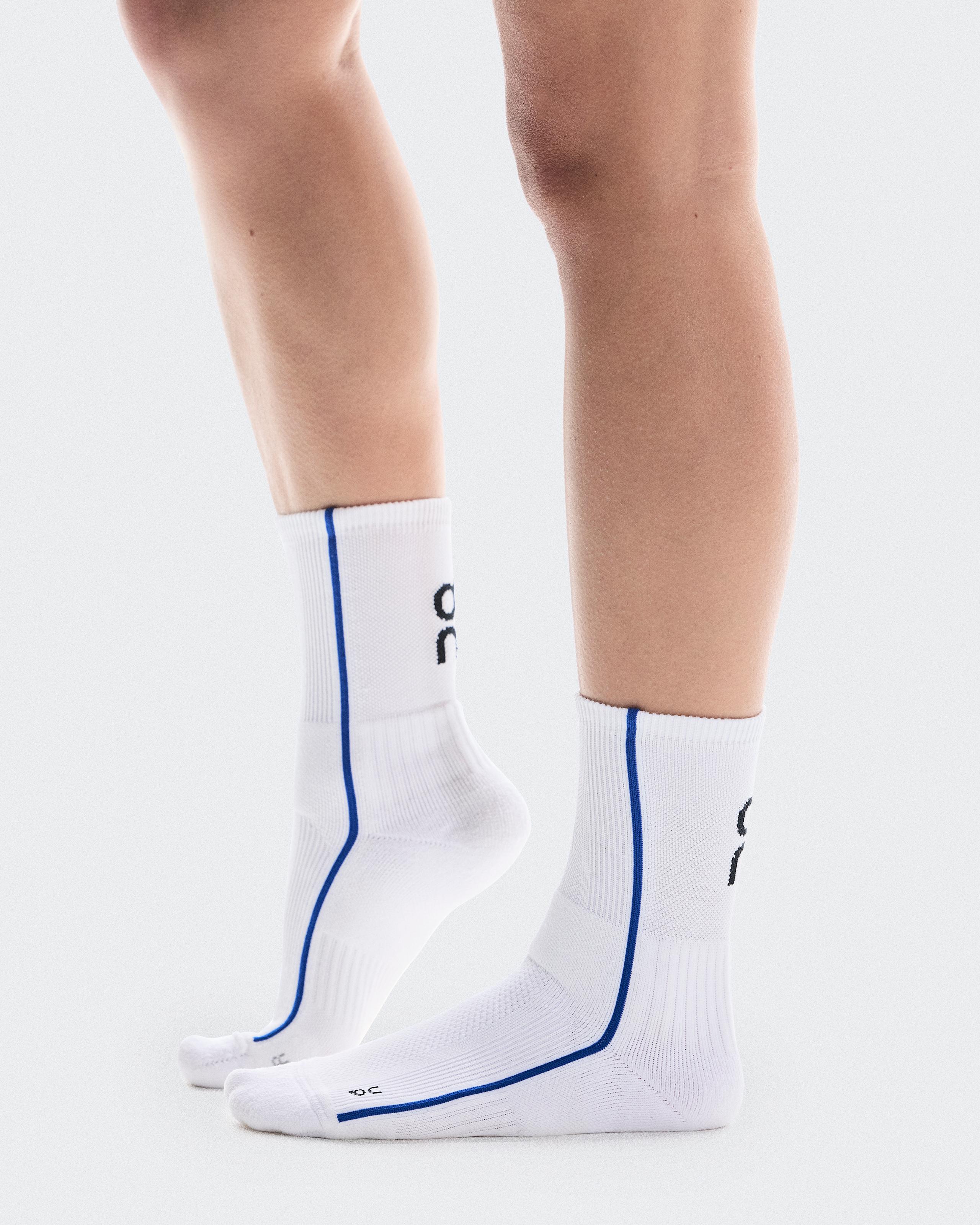 Носки On Court Sock High, White / Indigo — фото 2