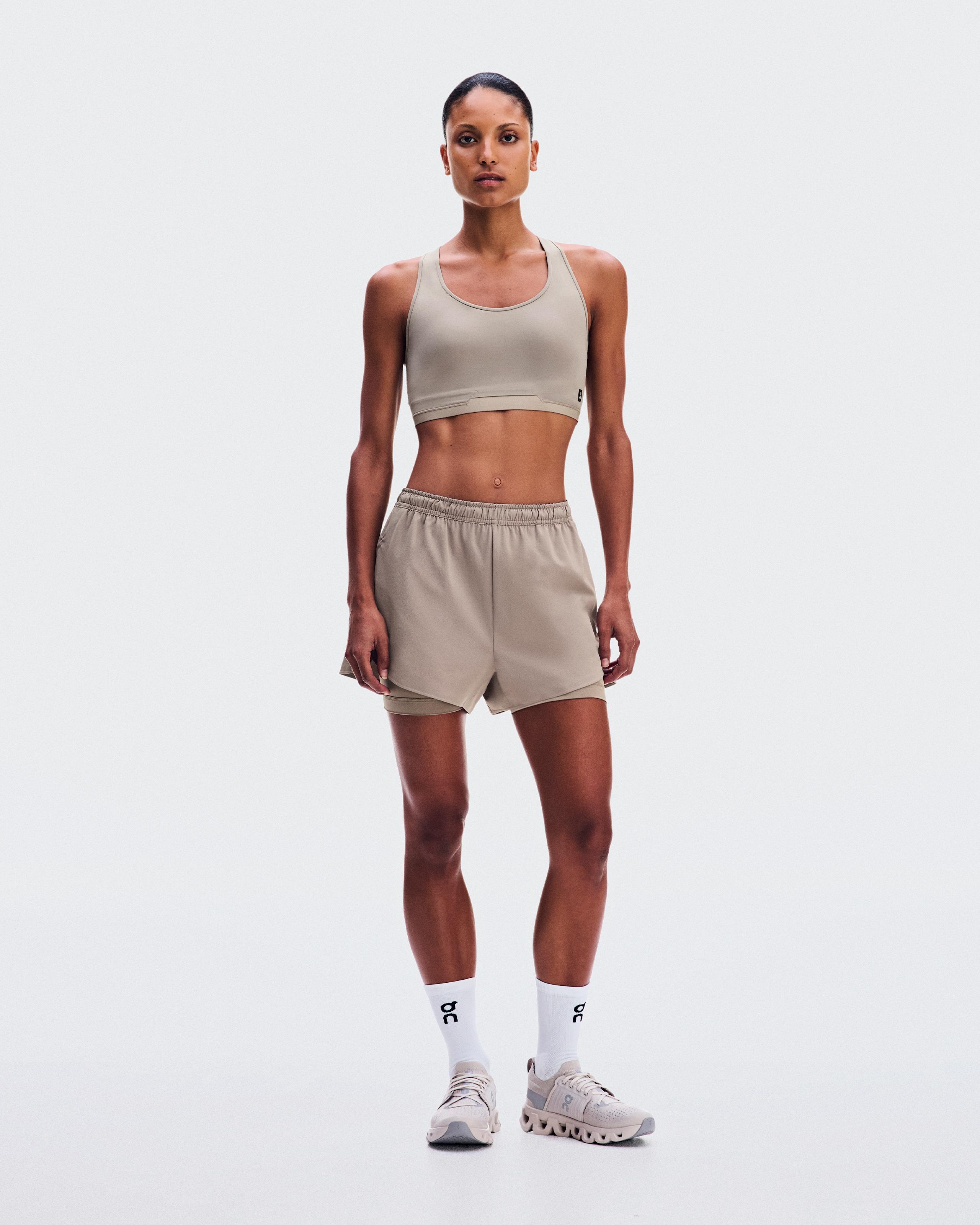 Train 2-in-1 Shorts Clay