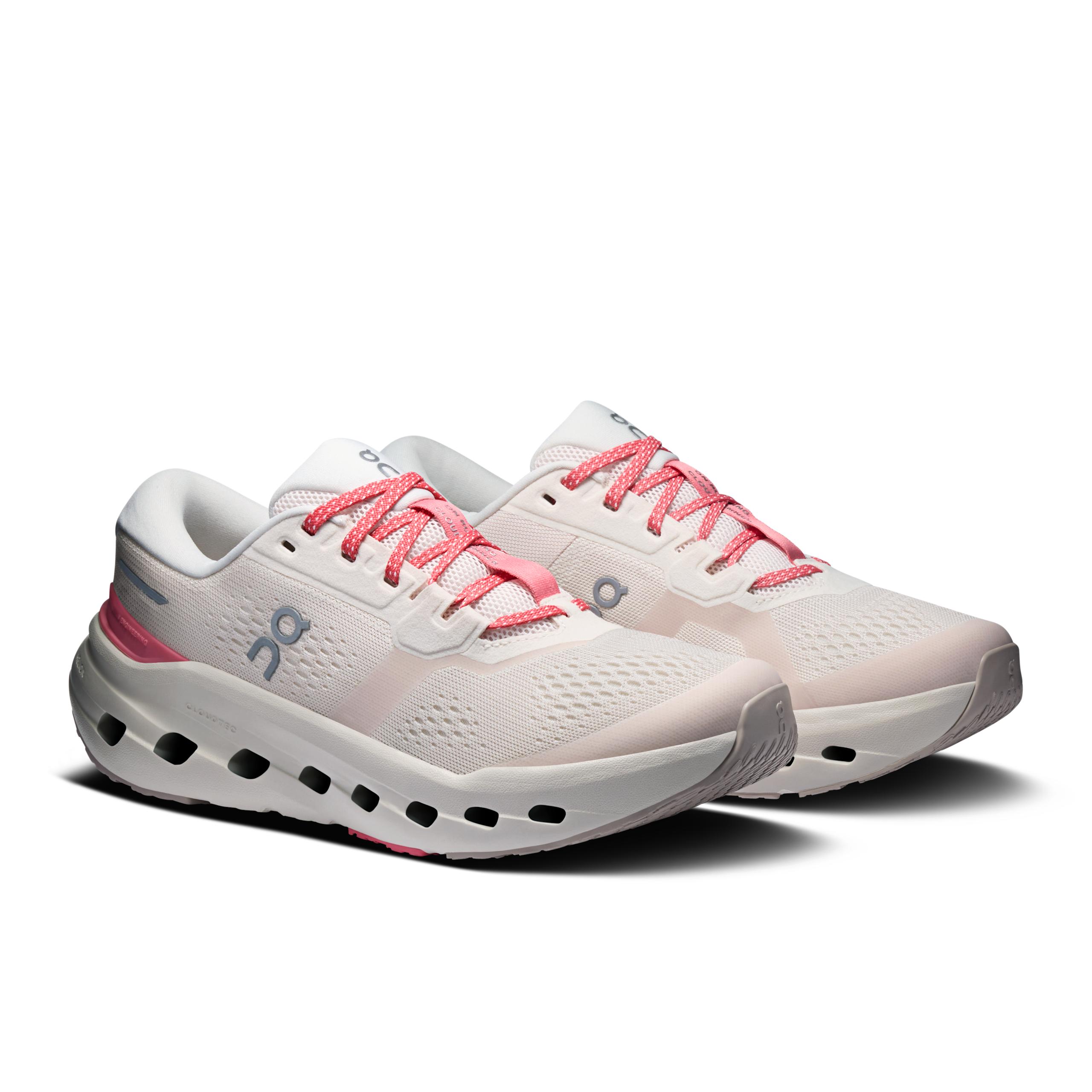 Кроссовки On Cloudrunner 3 женские, жемчужно-серые с розовым — фото 6