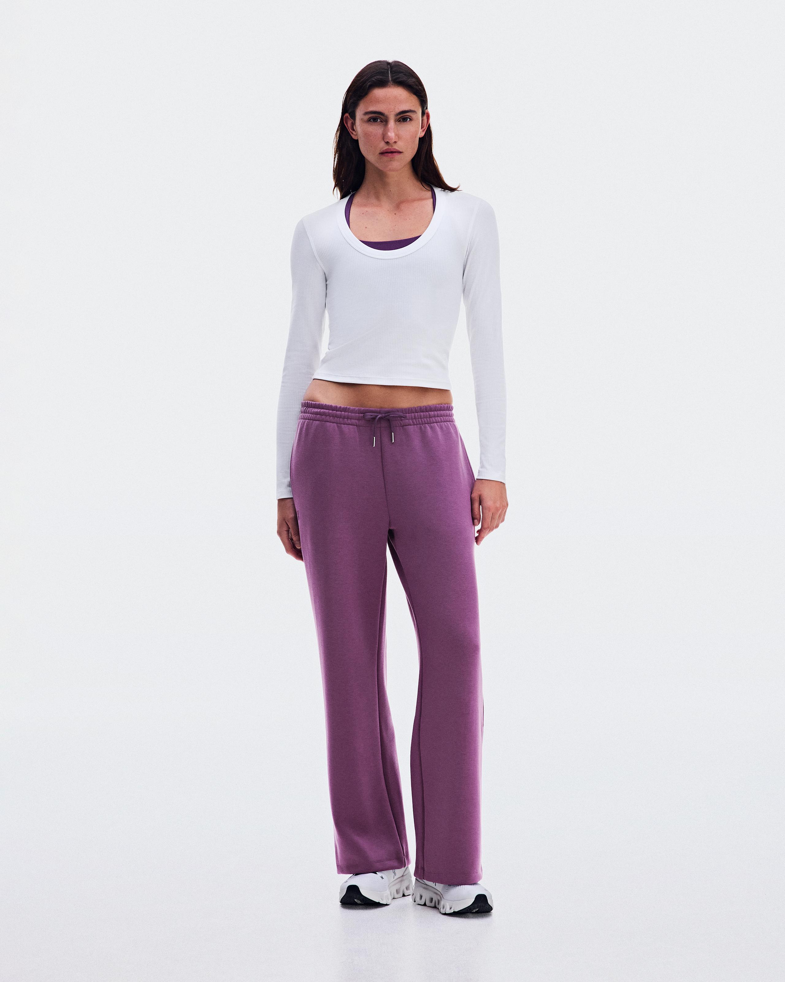 Studio Pants Wide Cassis