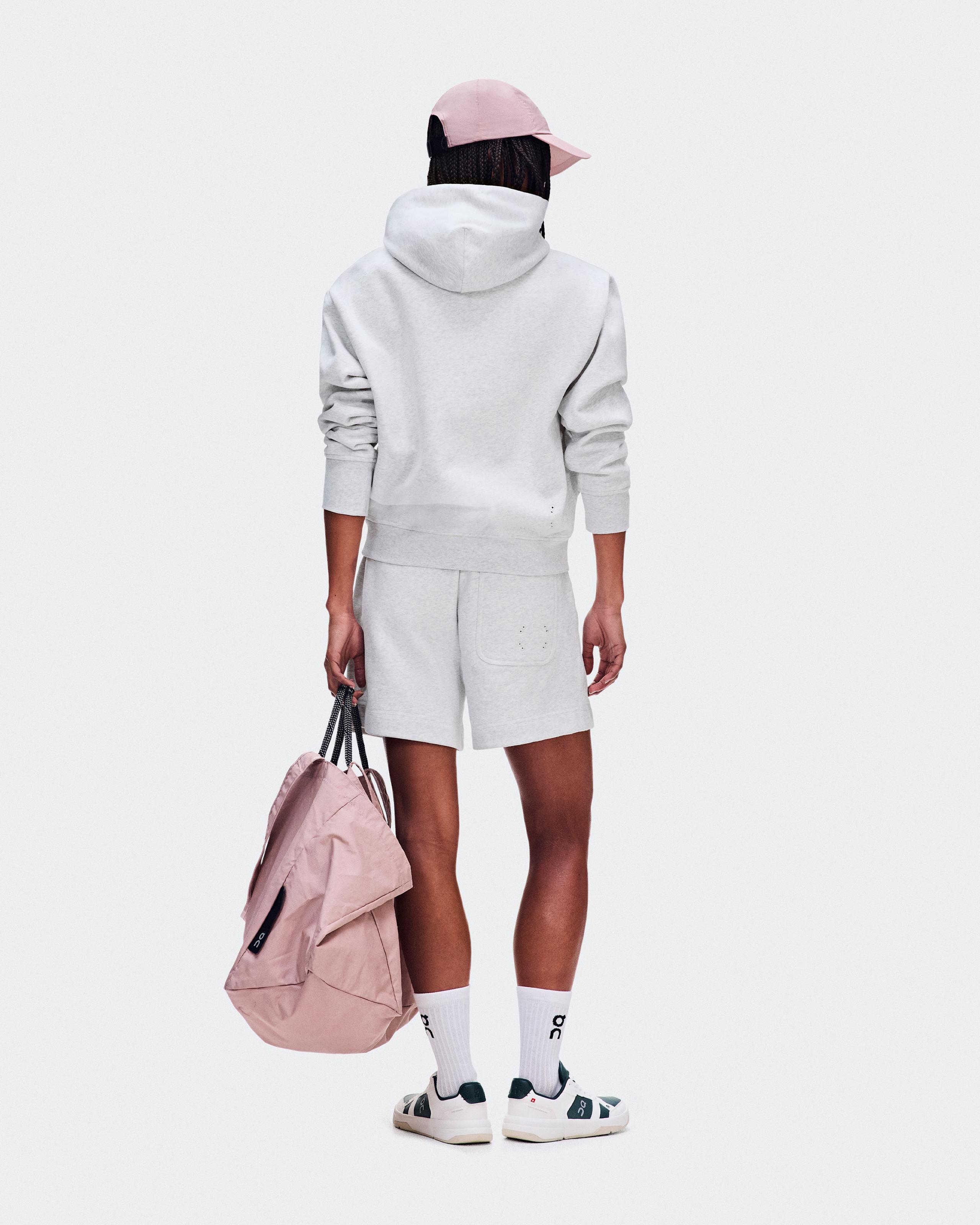 Женское худи On Club Collective Hoodie, серо-коричневый Crater — фото 3