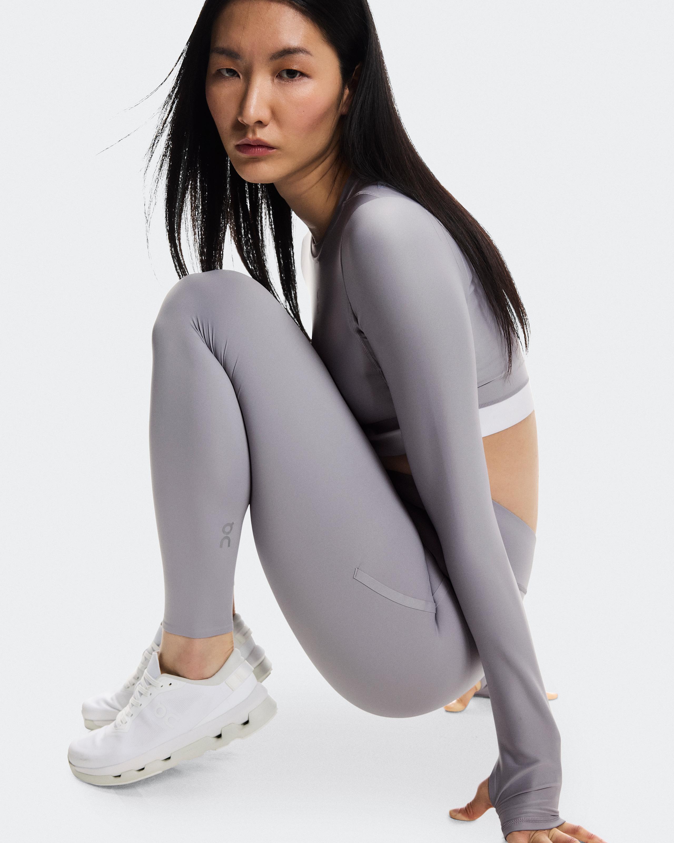 Женские тайтсы On Train Tights, Lilac — фото 6