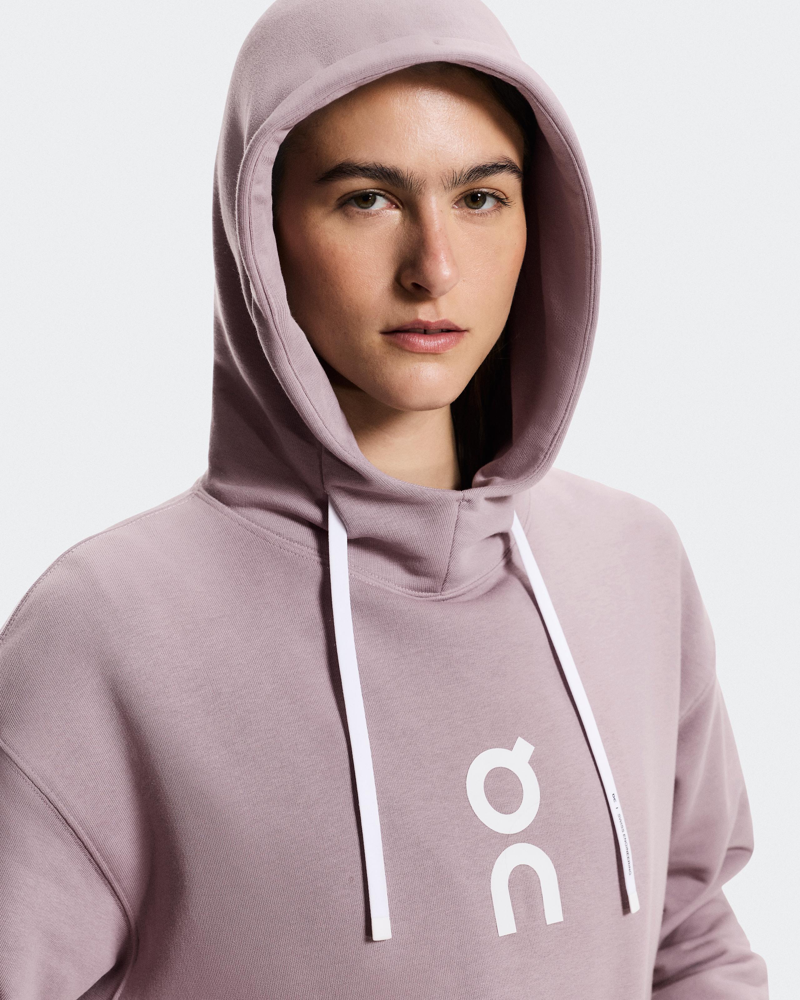 Женская толстовка On Club Hoodie, серо-голубая — фото 5