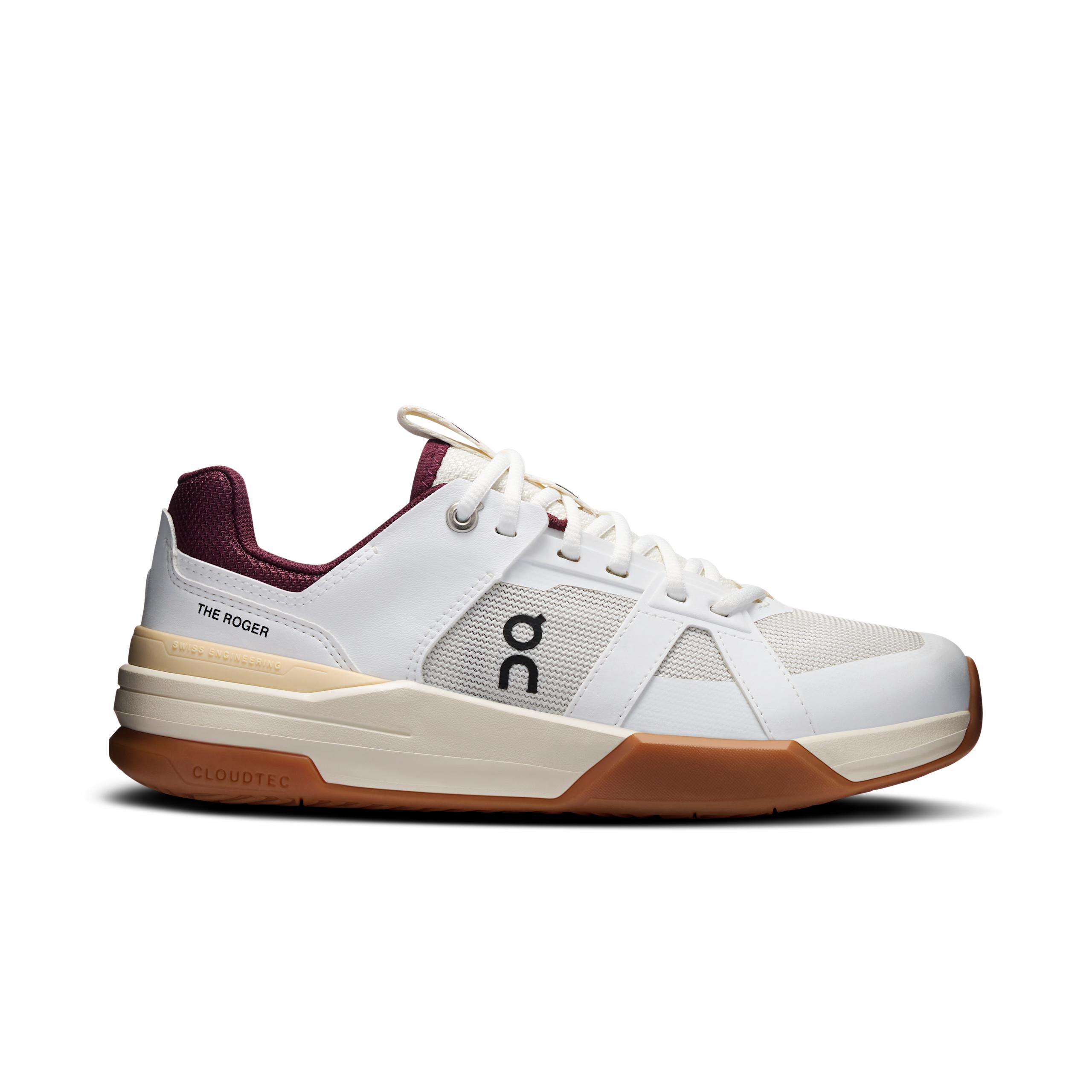 THE ROGER Clubhouse Pro Youth White | Maroon