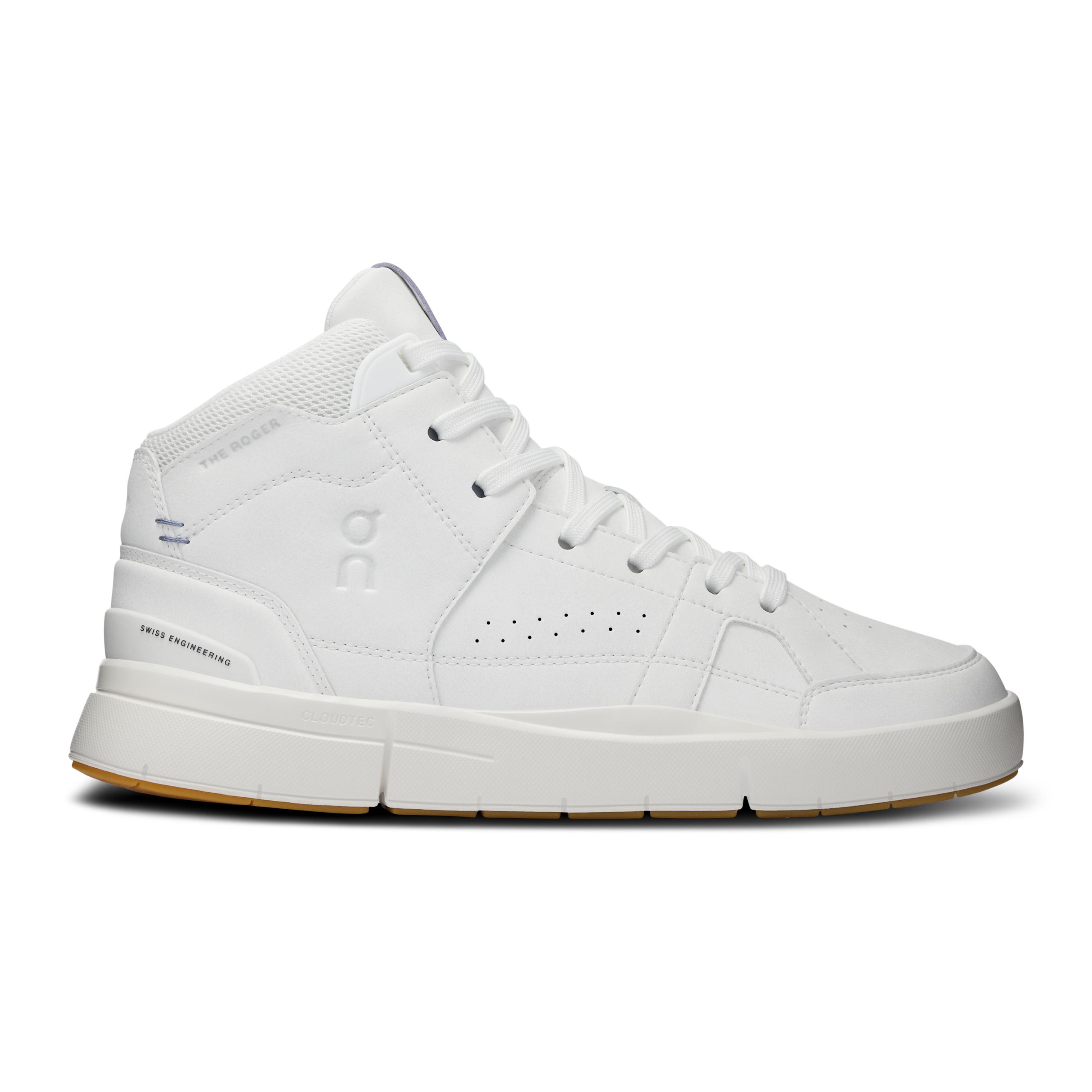 THE ROGER Clubhouse Mid White | Feather