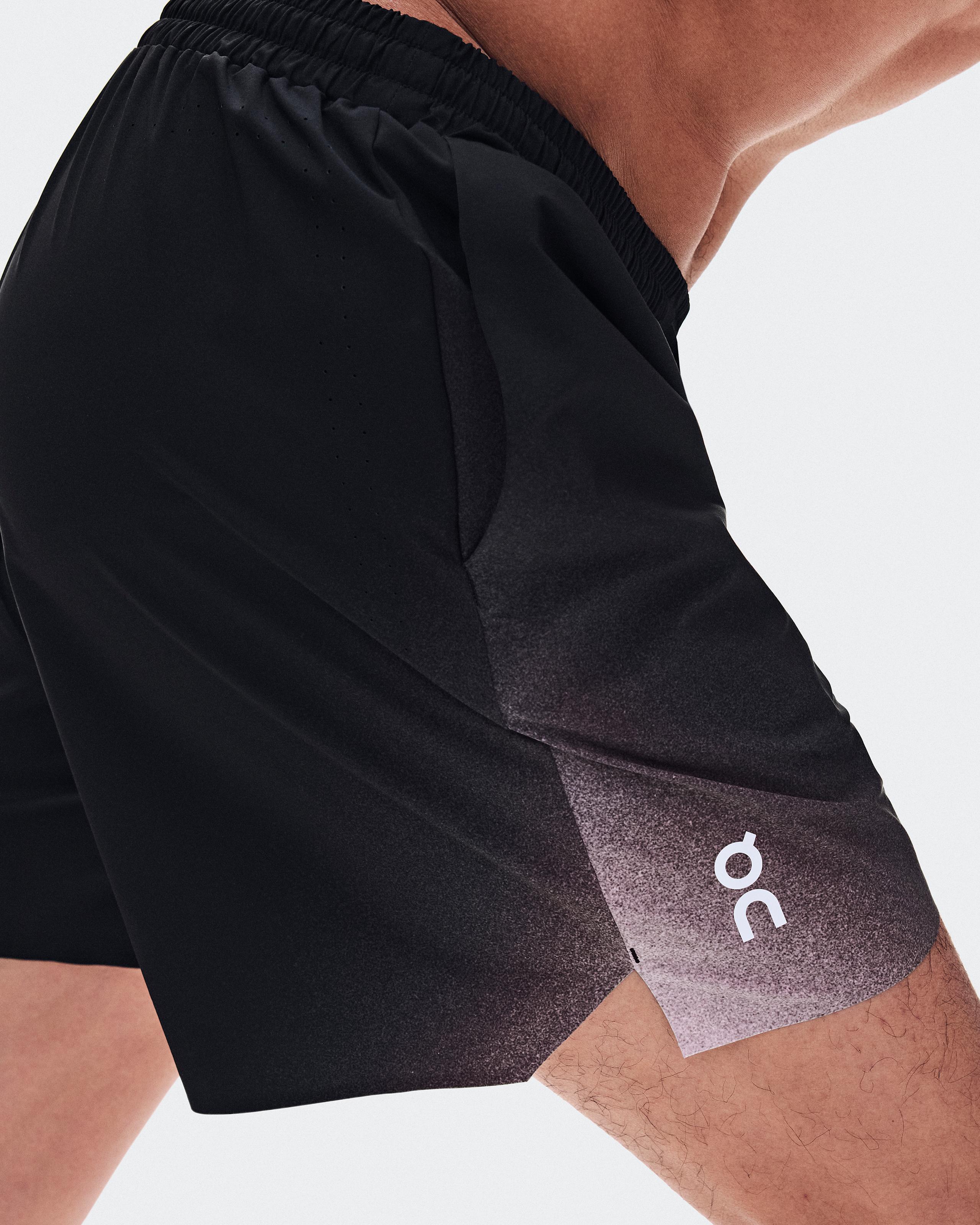 Шорты On 5" Court Shorts Swing, Black / Mulberry — фото 4