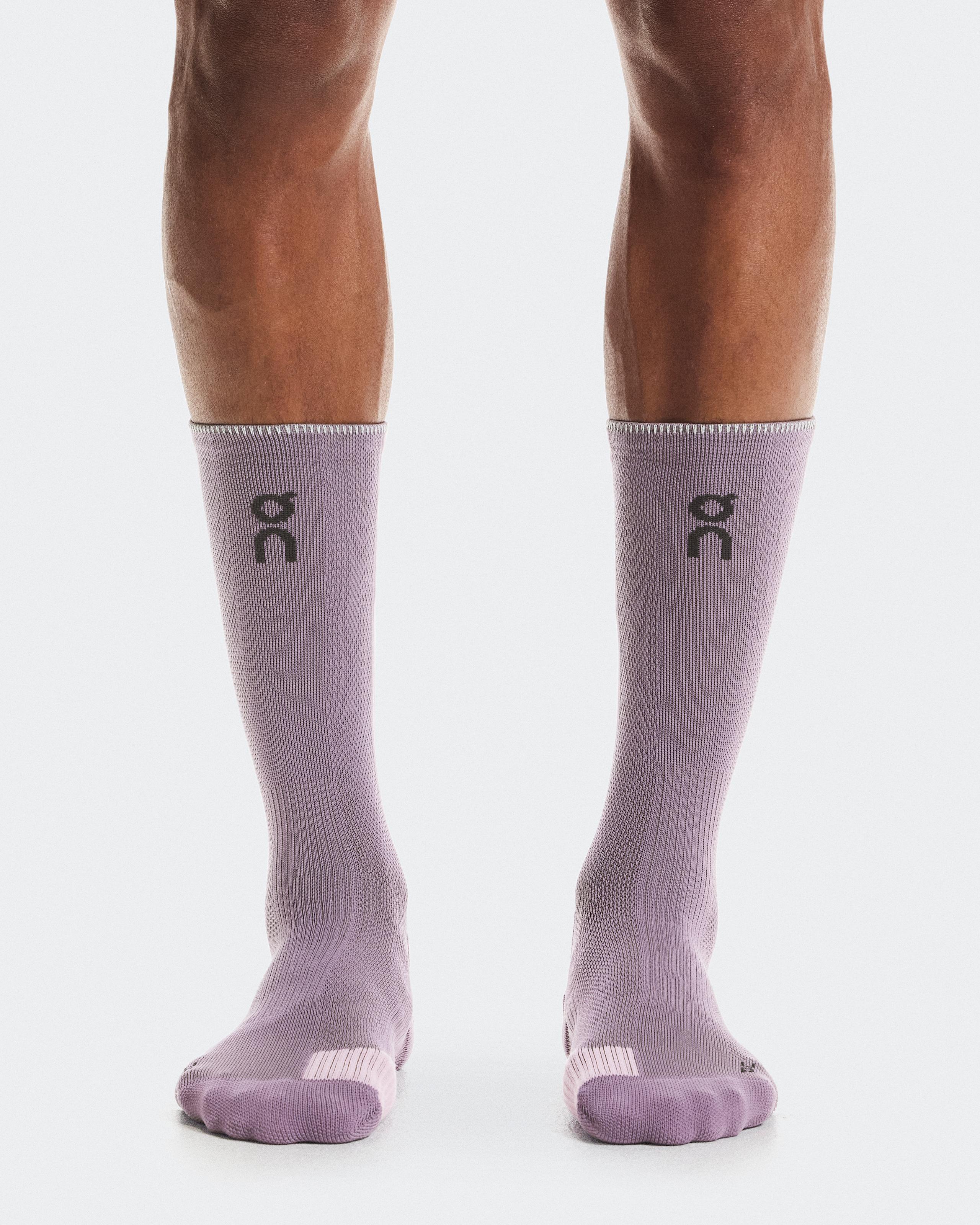 Performance Run Sock High Dewberry | Sakura