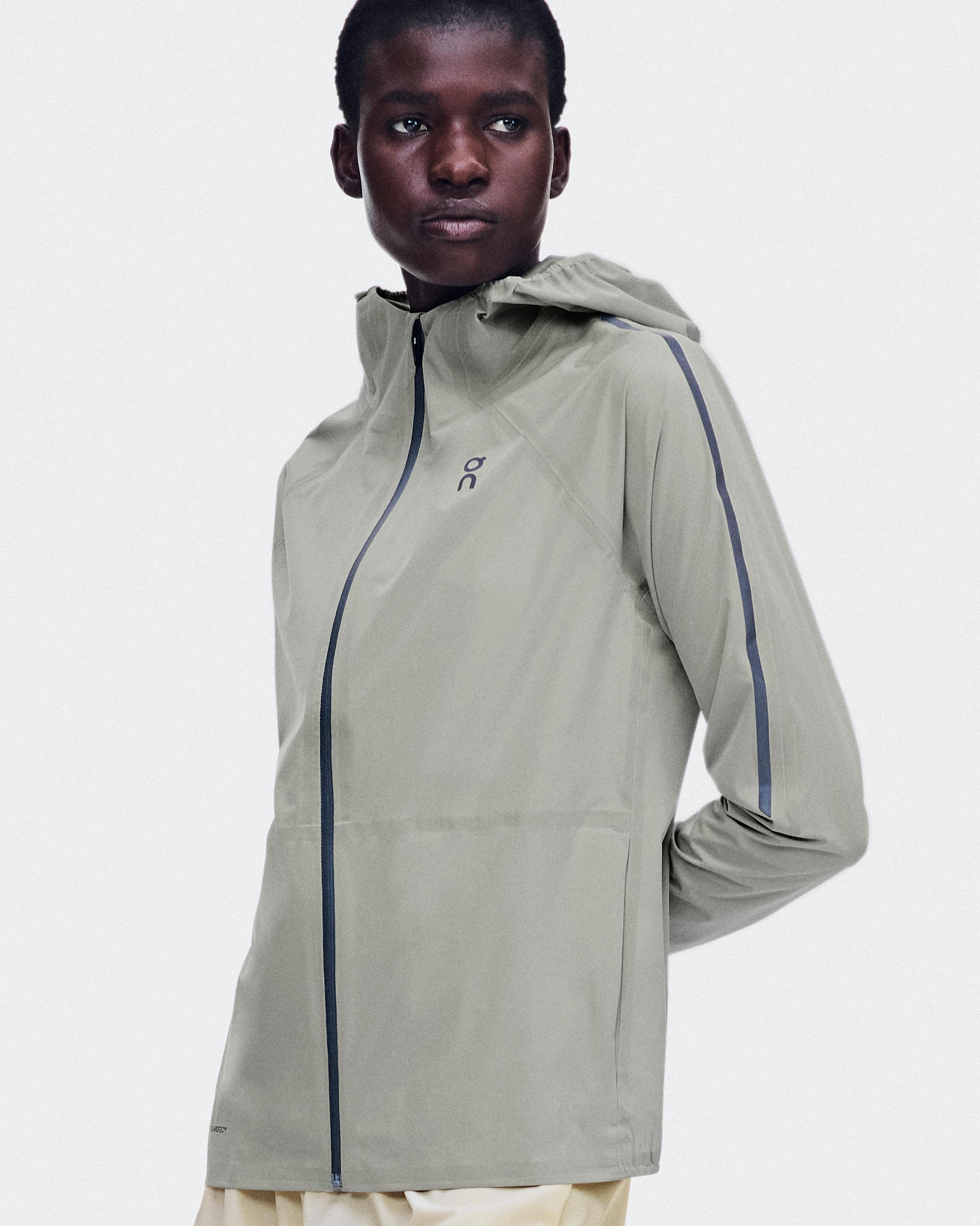 Женская беговая куртка On Performance Jacket Waterproof, Brume — фото 5