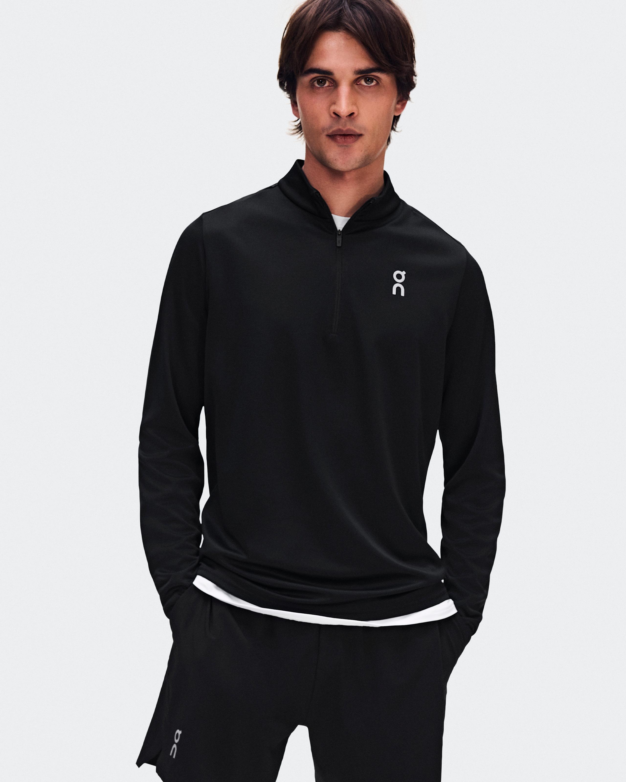 Мужская кофта On Core 1/4 Zip, Black — фото 2