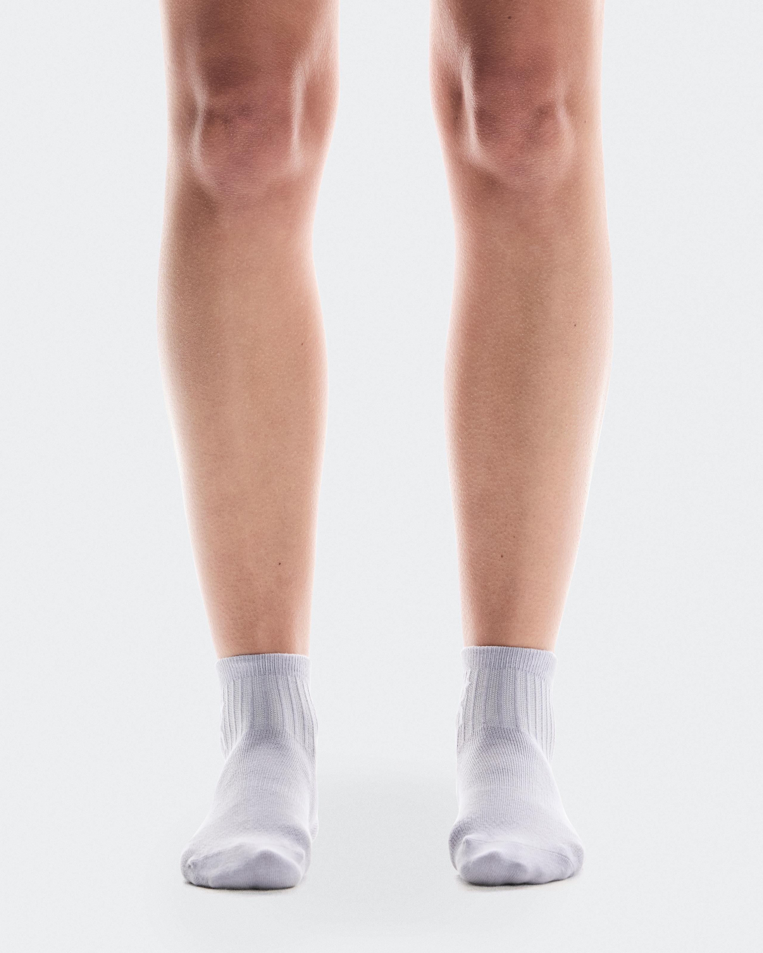 Logo Sock Mid 3P Mauve | Lavendula