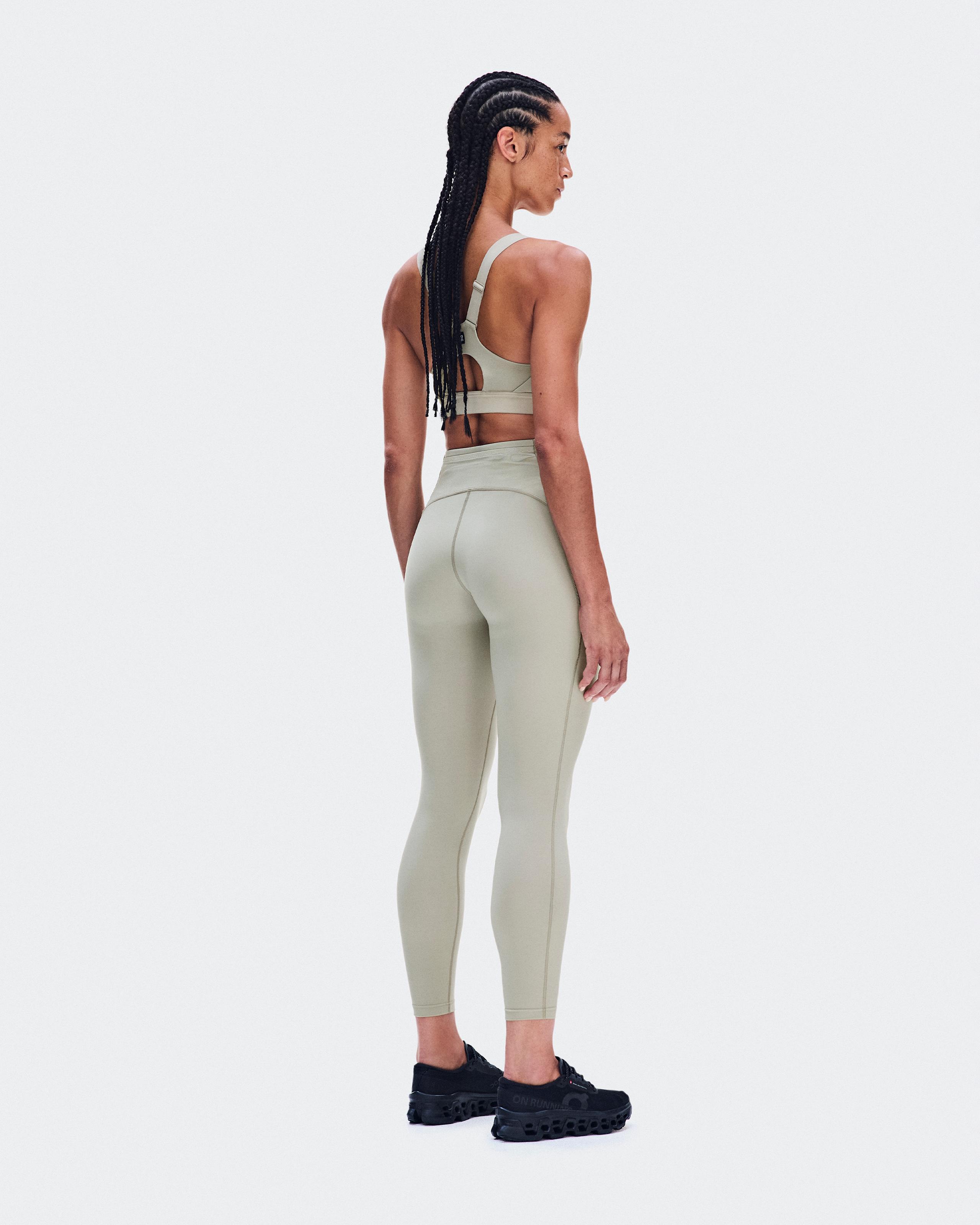 Женские беговые тайтсы On Performance Tights 7/8, Brume — фото 3