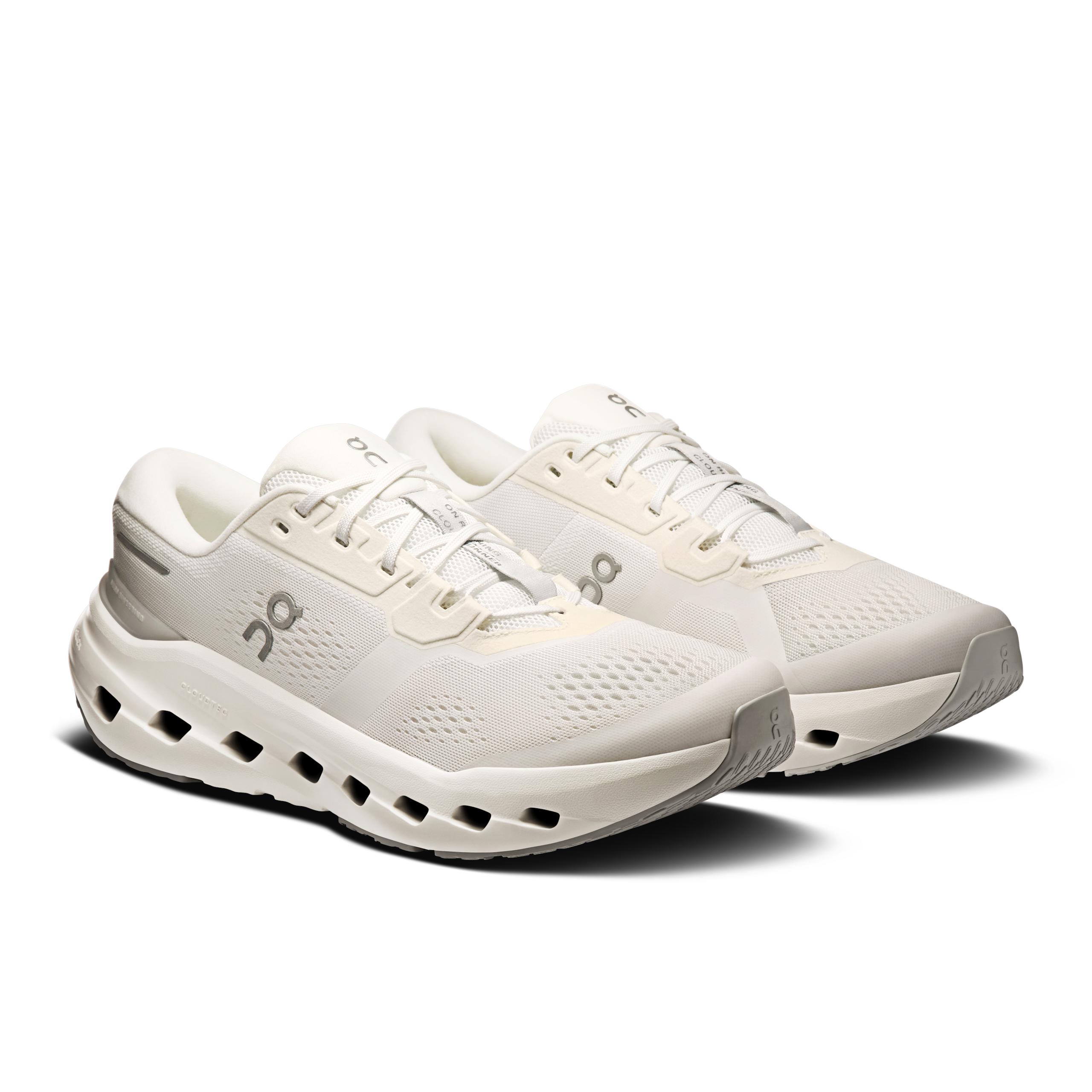 Кроссовки On Cloudrunner 3 Wide мужские, белые с бледно-голубым — фото 6