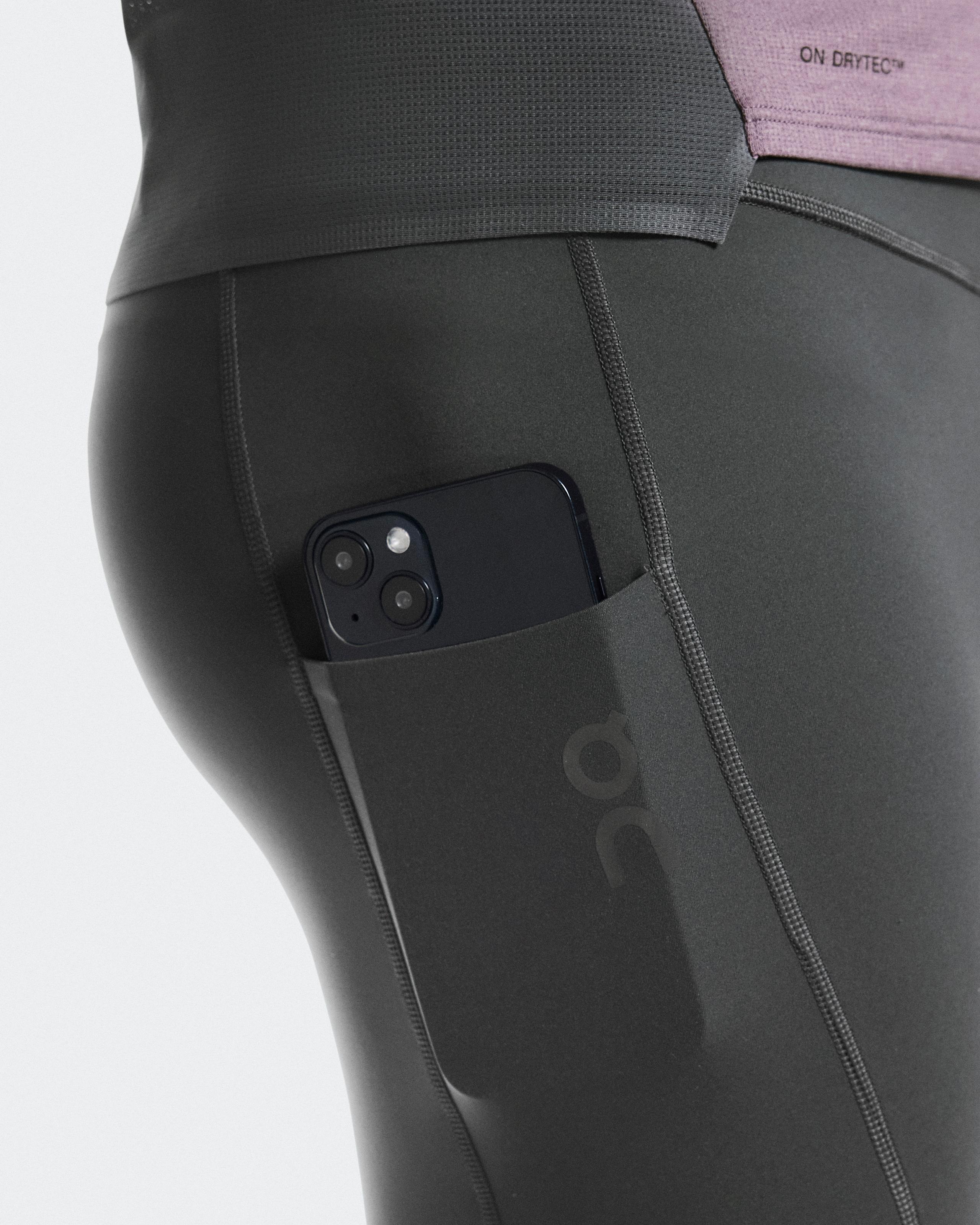 Тайтсы-шорты мужские On 8" Performance Tights, цвет тёмно-синий затменный (Eclipse) — фото 7