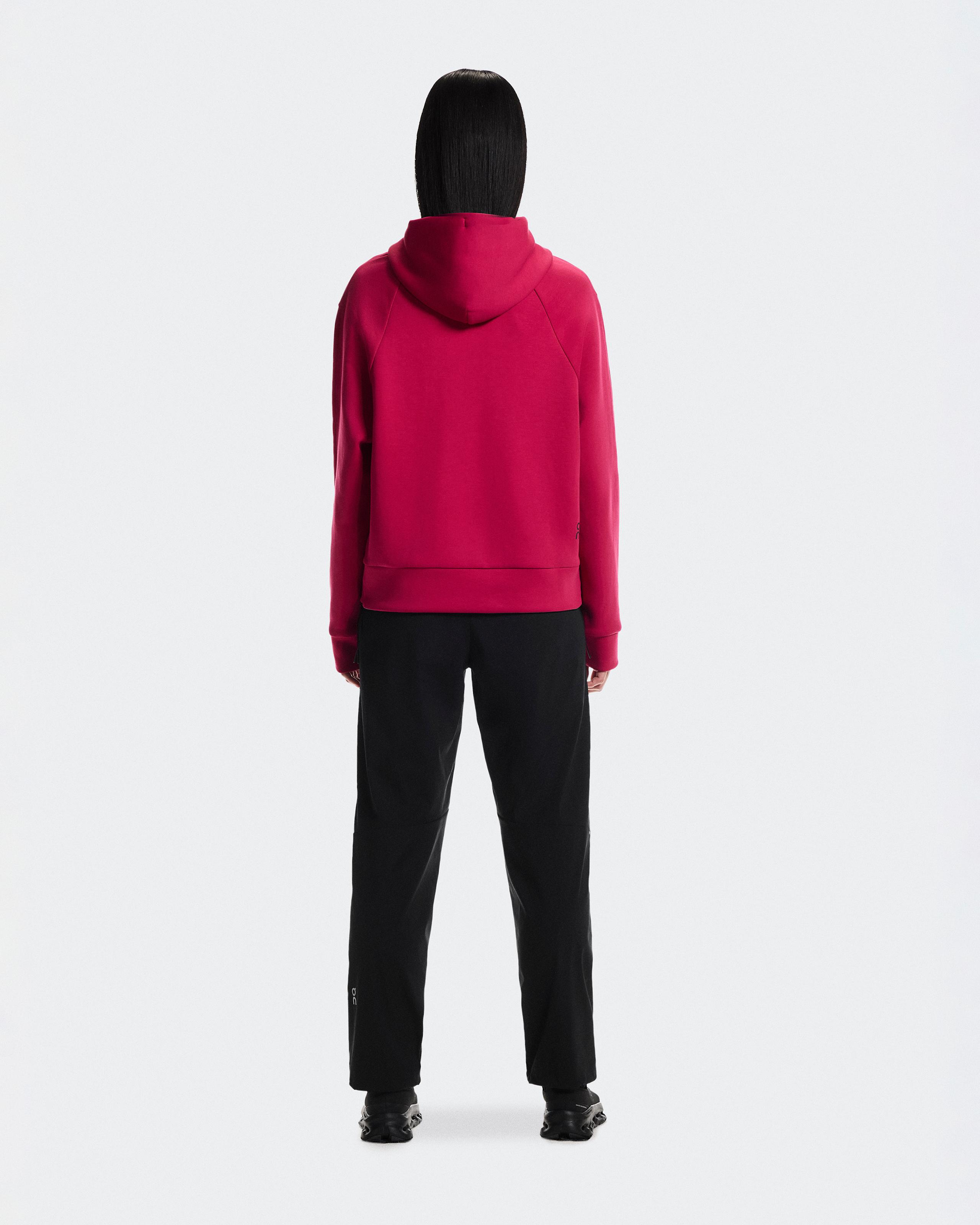 Женское худи On Focus Tech Hoodie, Grenadine — фото 2