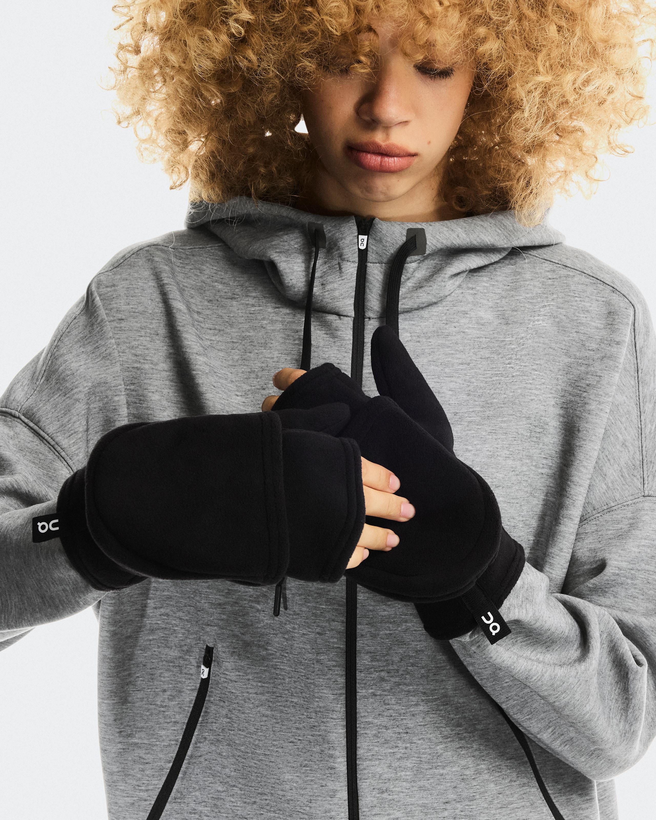 Fleece Mitten Black
