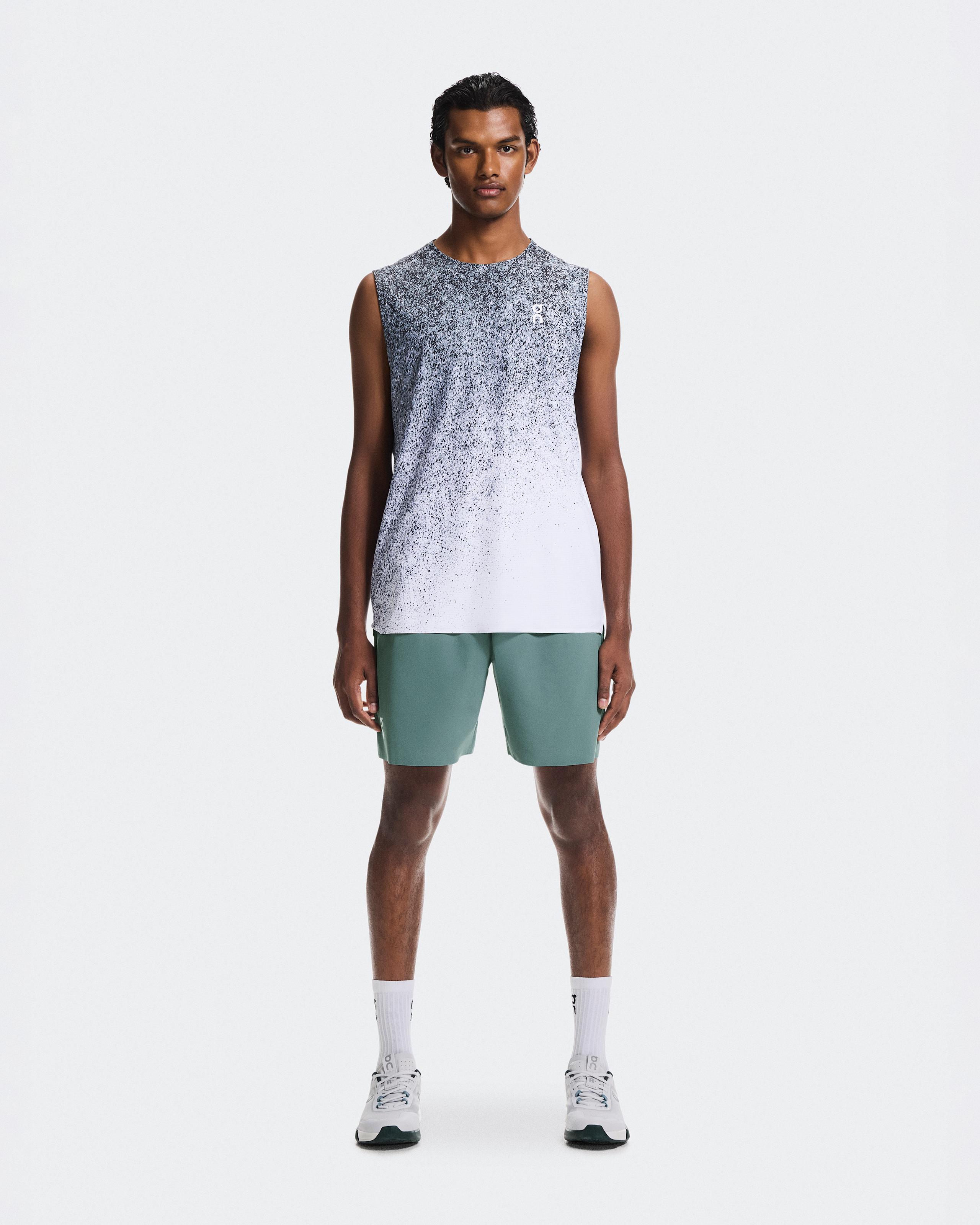 Court Tank Fade Thistle | White