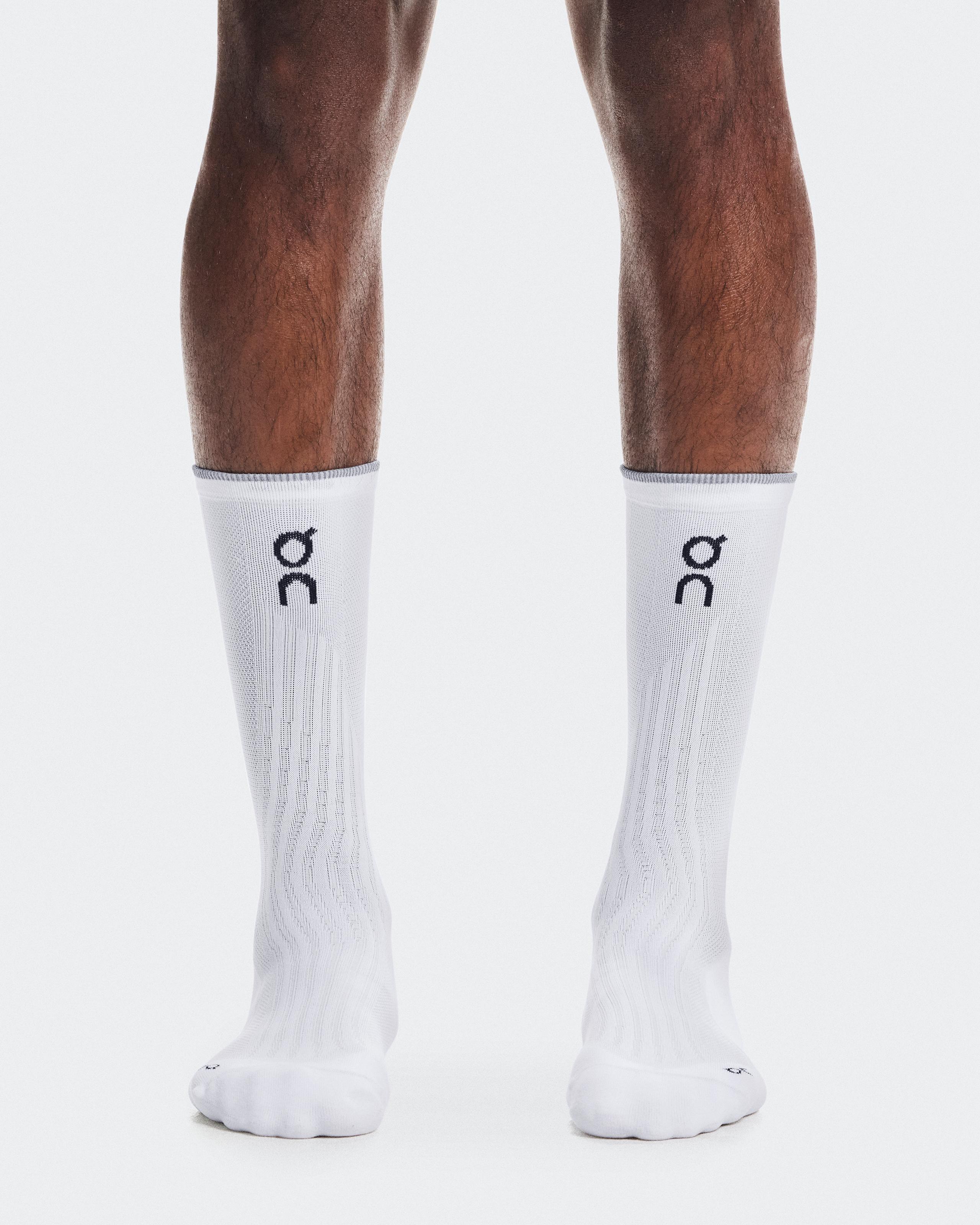 Elite Run Sock High Hyper White
