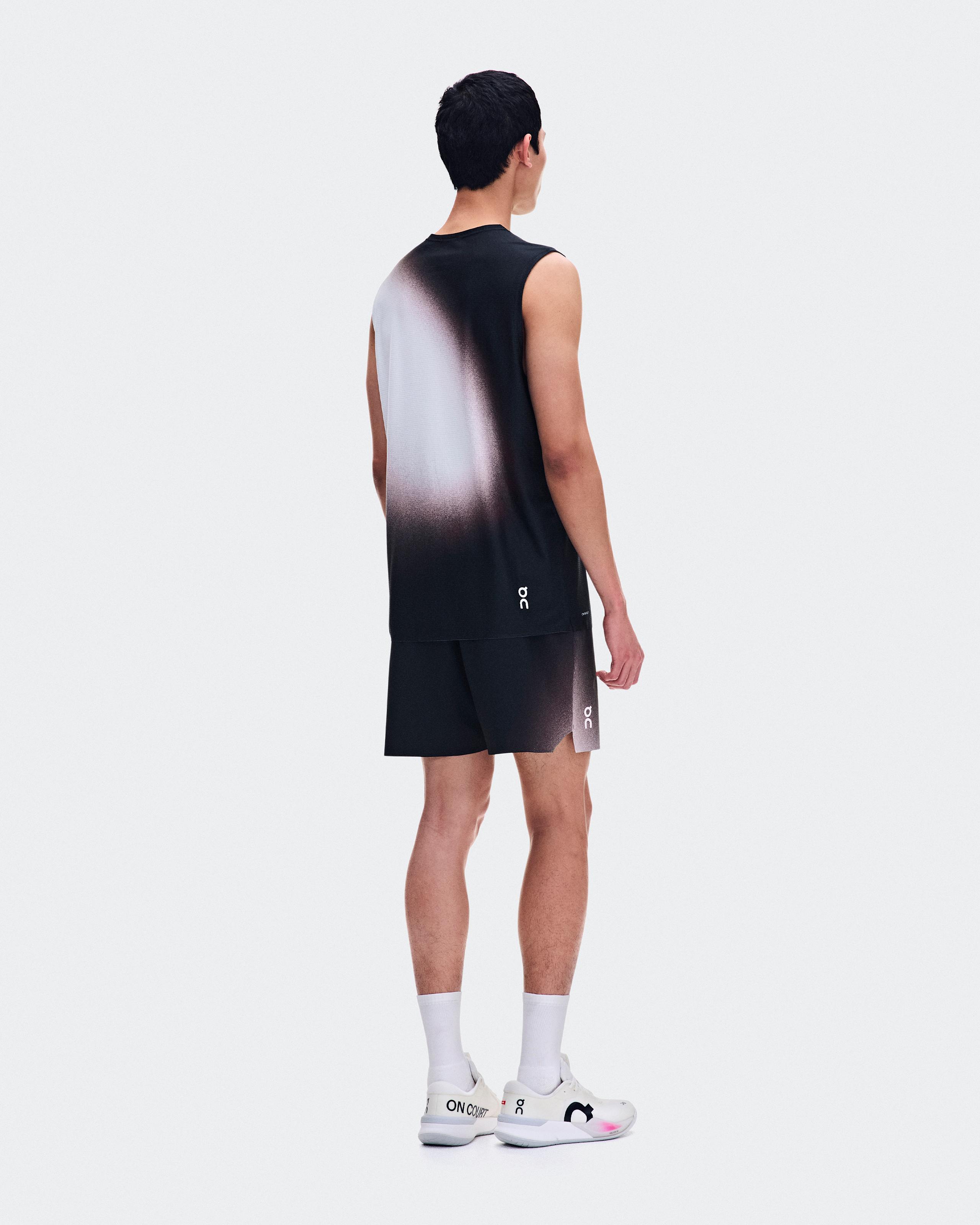 Шорты On 5" Court Shorts Swing, Black / Mulberry — фото 3