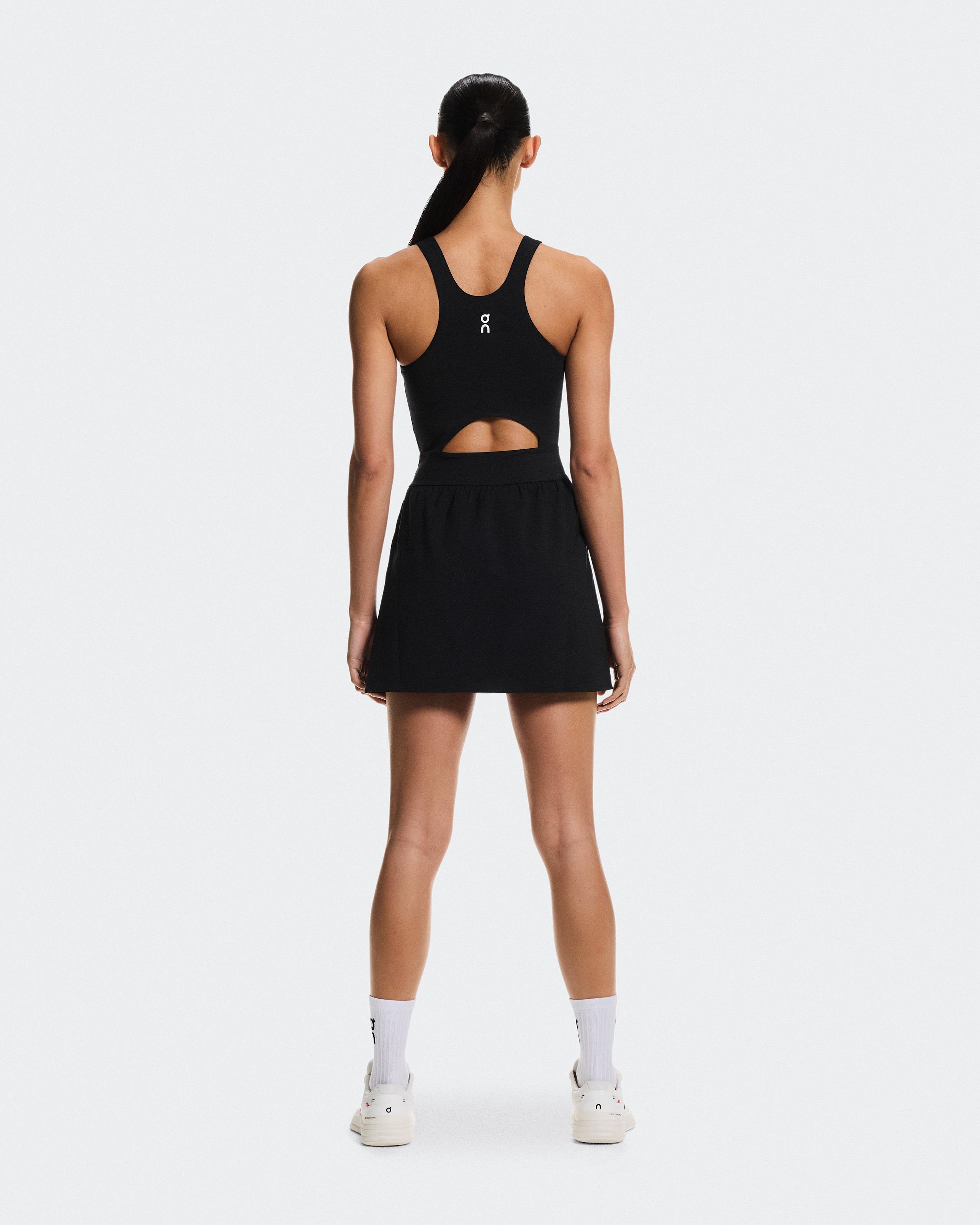 Женское платье On Court Dress Split, Black — фото 2