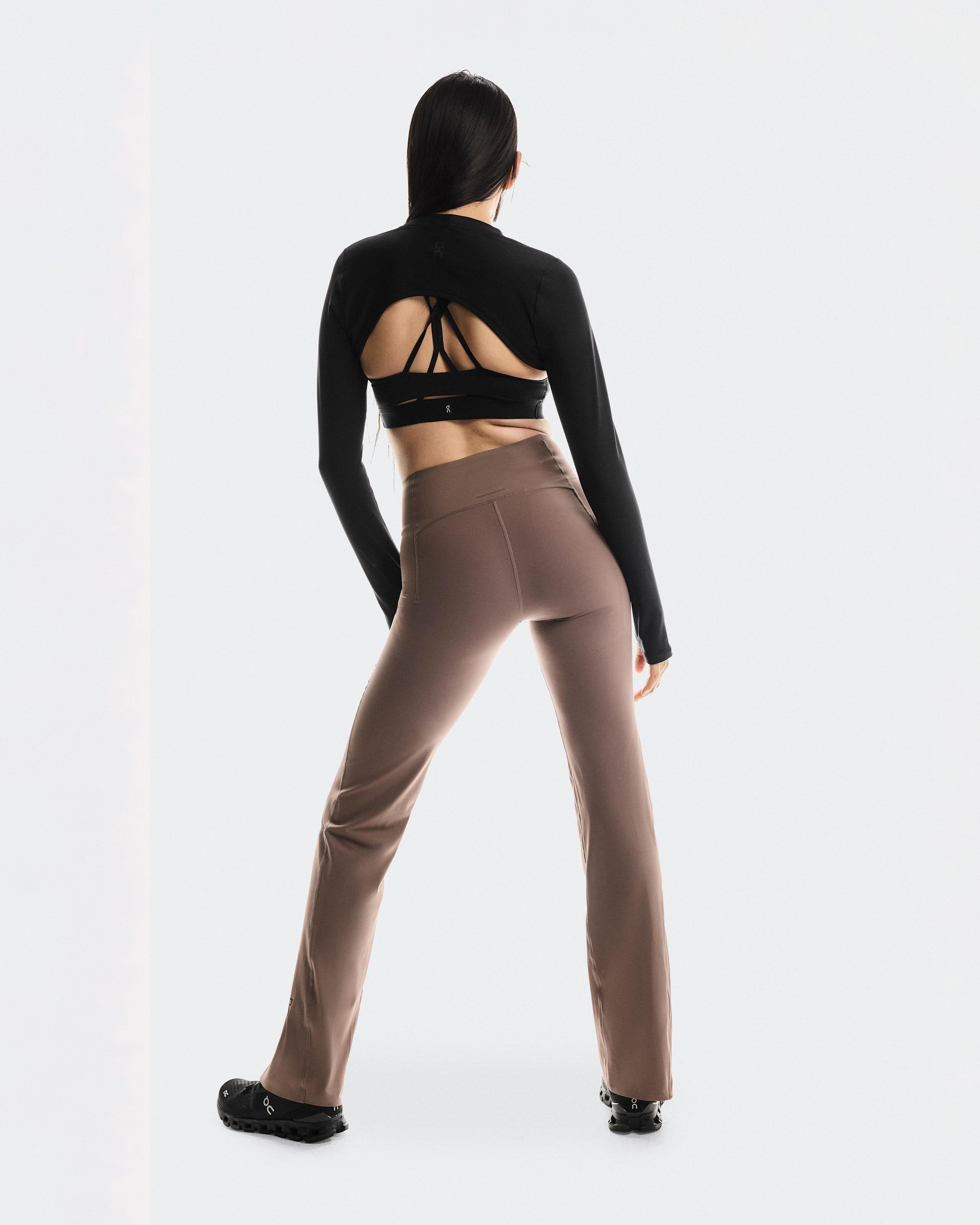 Женские леггинсы On Studio Leggings Flared, Ash — фото 4
