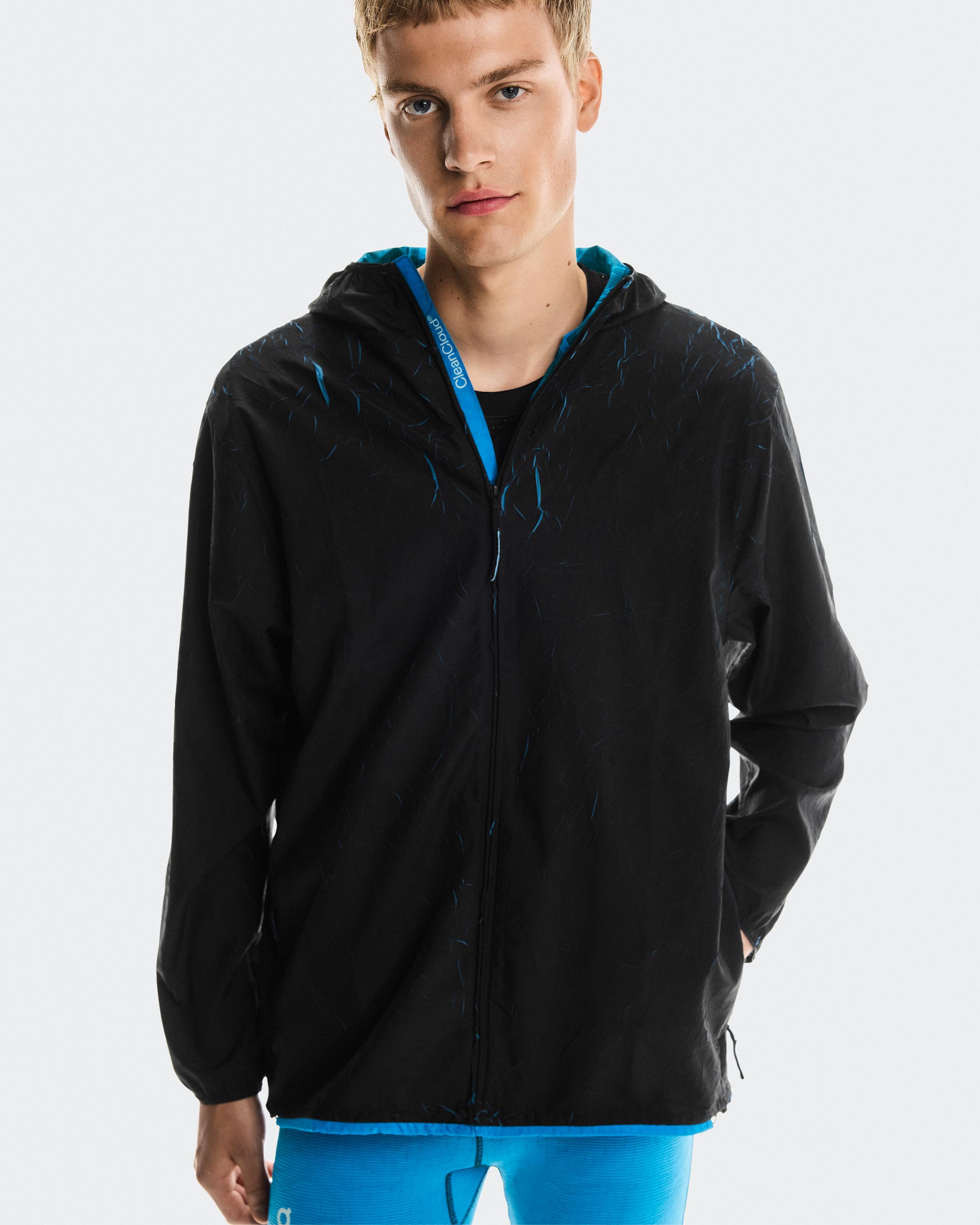 Мужская куртка On Pace Run Jacket, Malibu / Black — фото 3