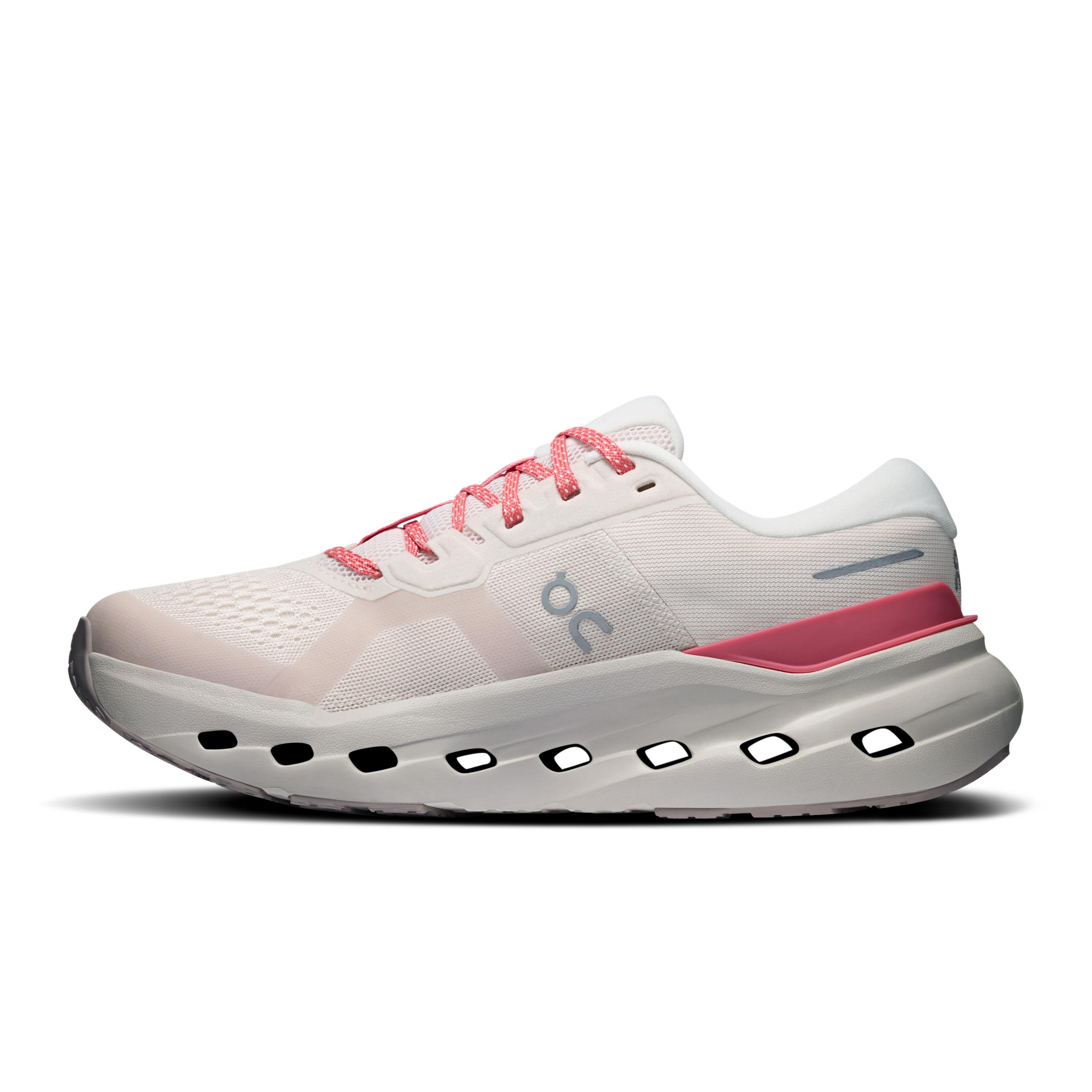 Кроссовки On Cloudrunner 3 женские, жемчужно-серые с розовым — фото 4