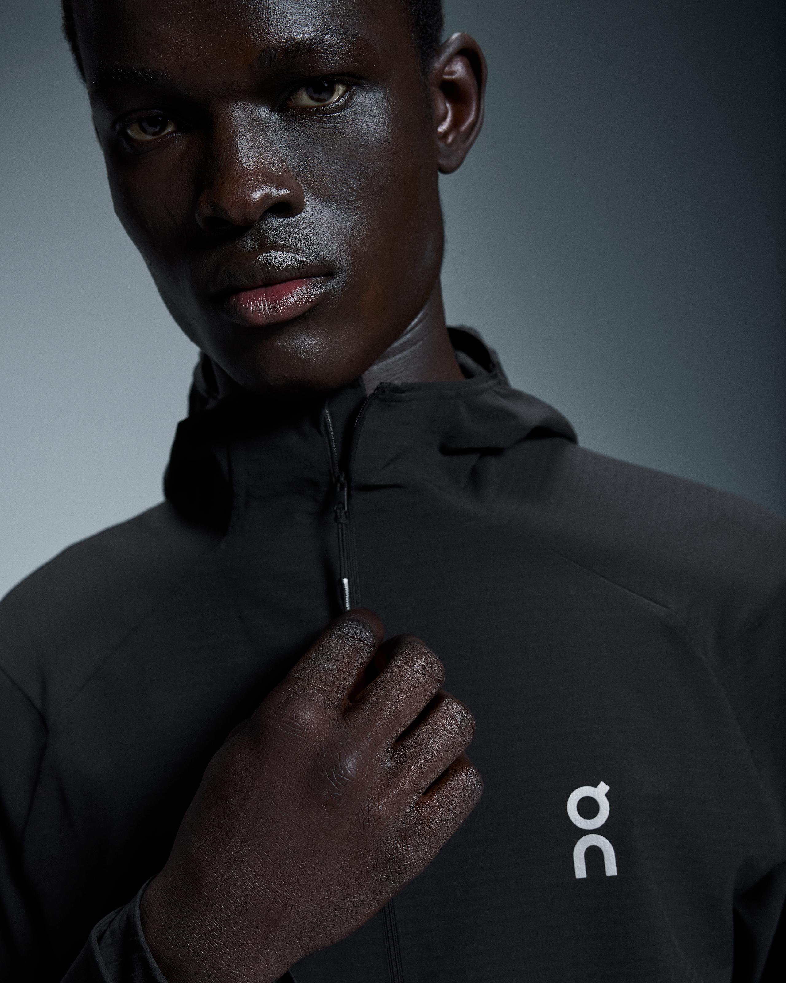 Мужское худи On Pace Hoodie, Black — фото 3