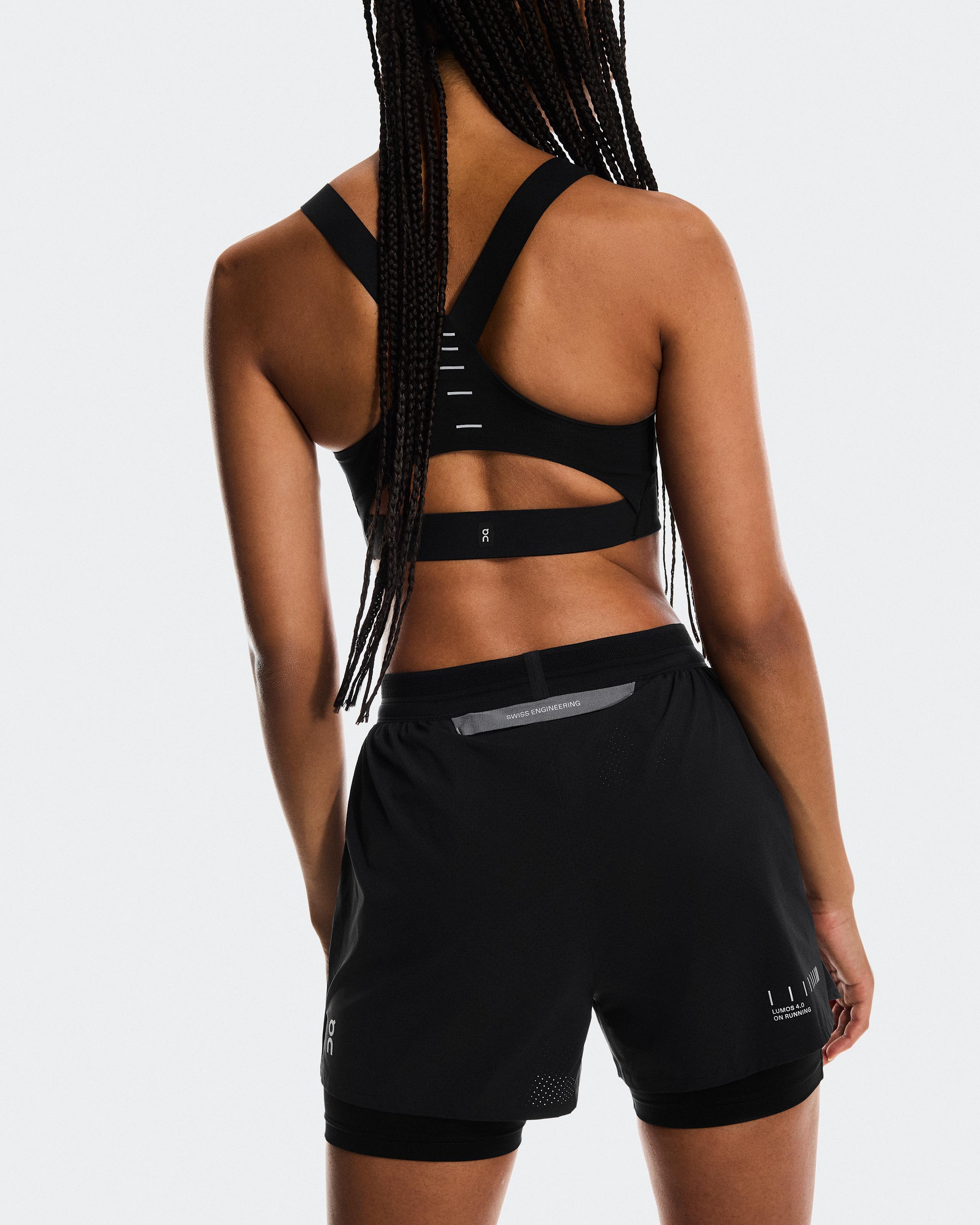 Женские шорты On Performance Shorts Lumos, Eclipse / Black — фото 6