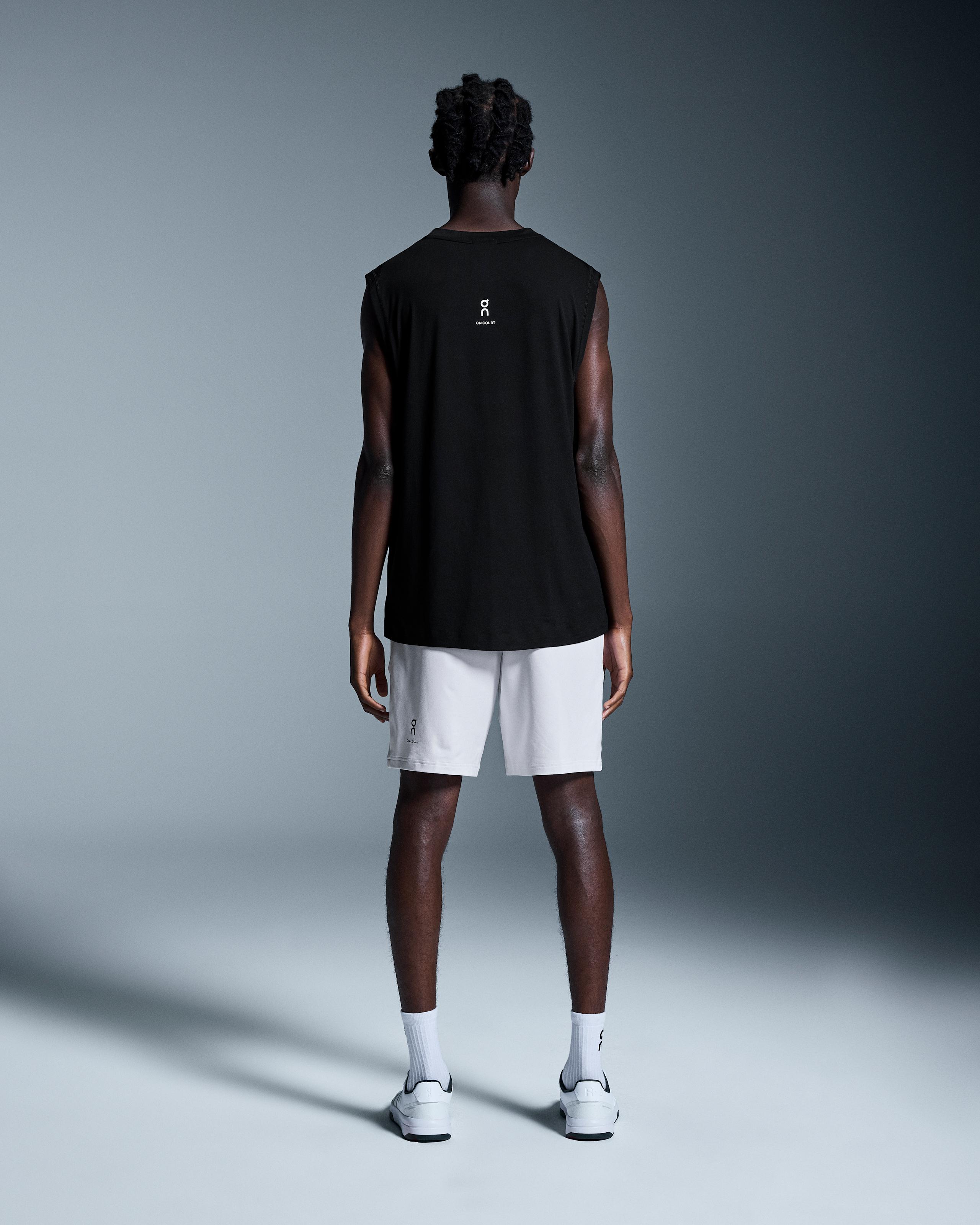 Мужская майка On Courtside Tank, Black — фото 2