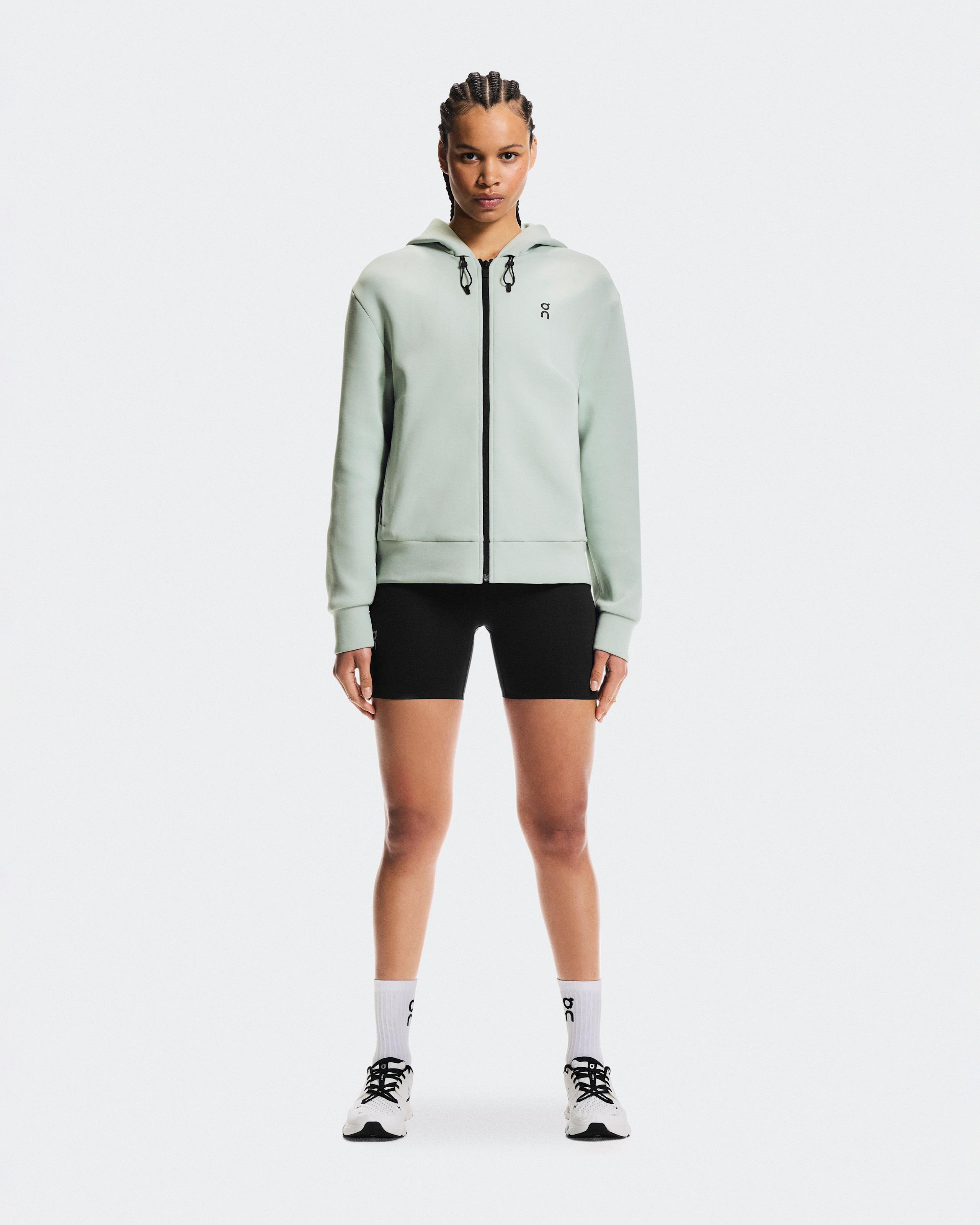 Focus Tech Zip Hoodie Mineral