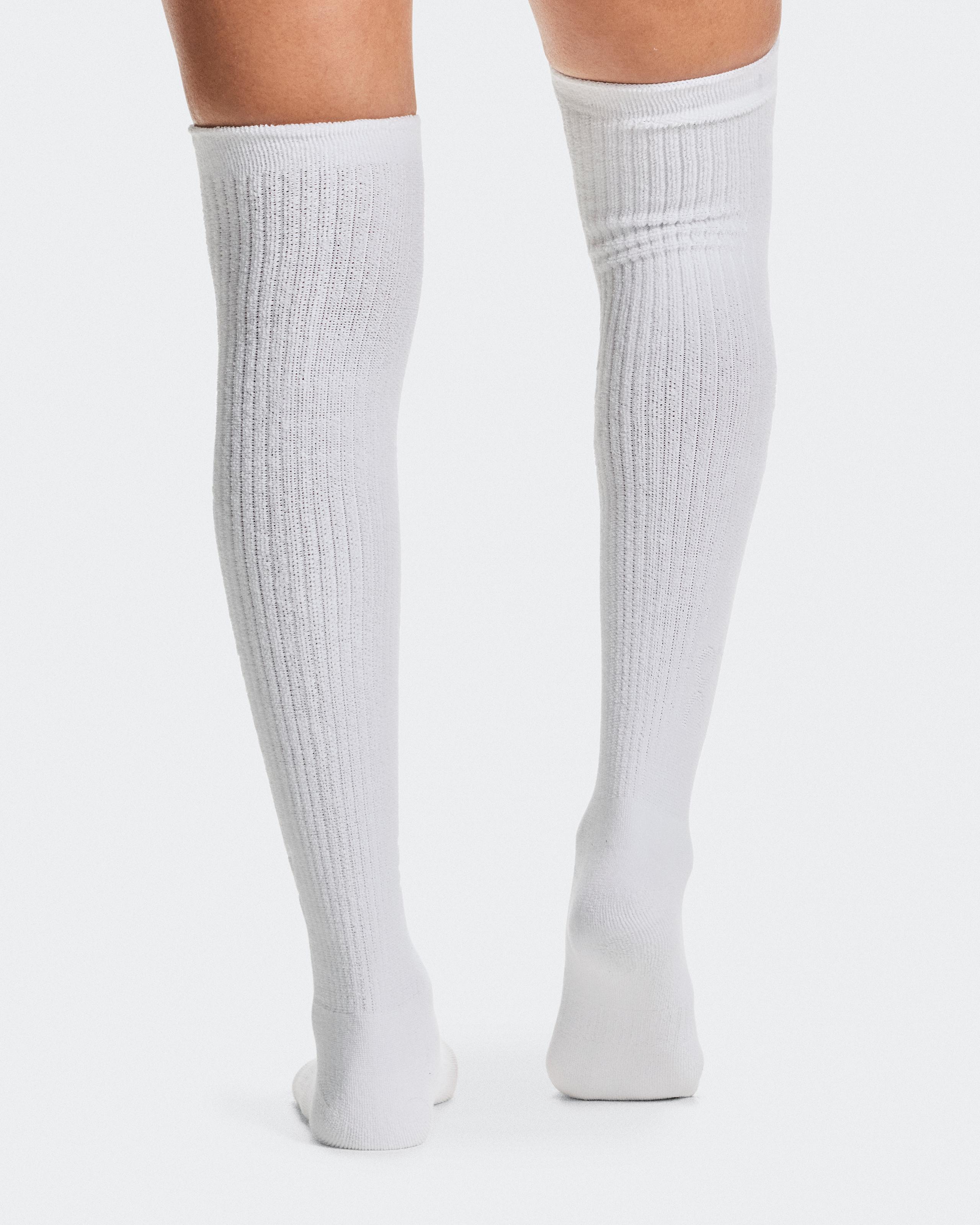 Гольфы On Terry Sock Knee High, белые — фото 3