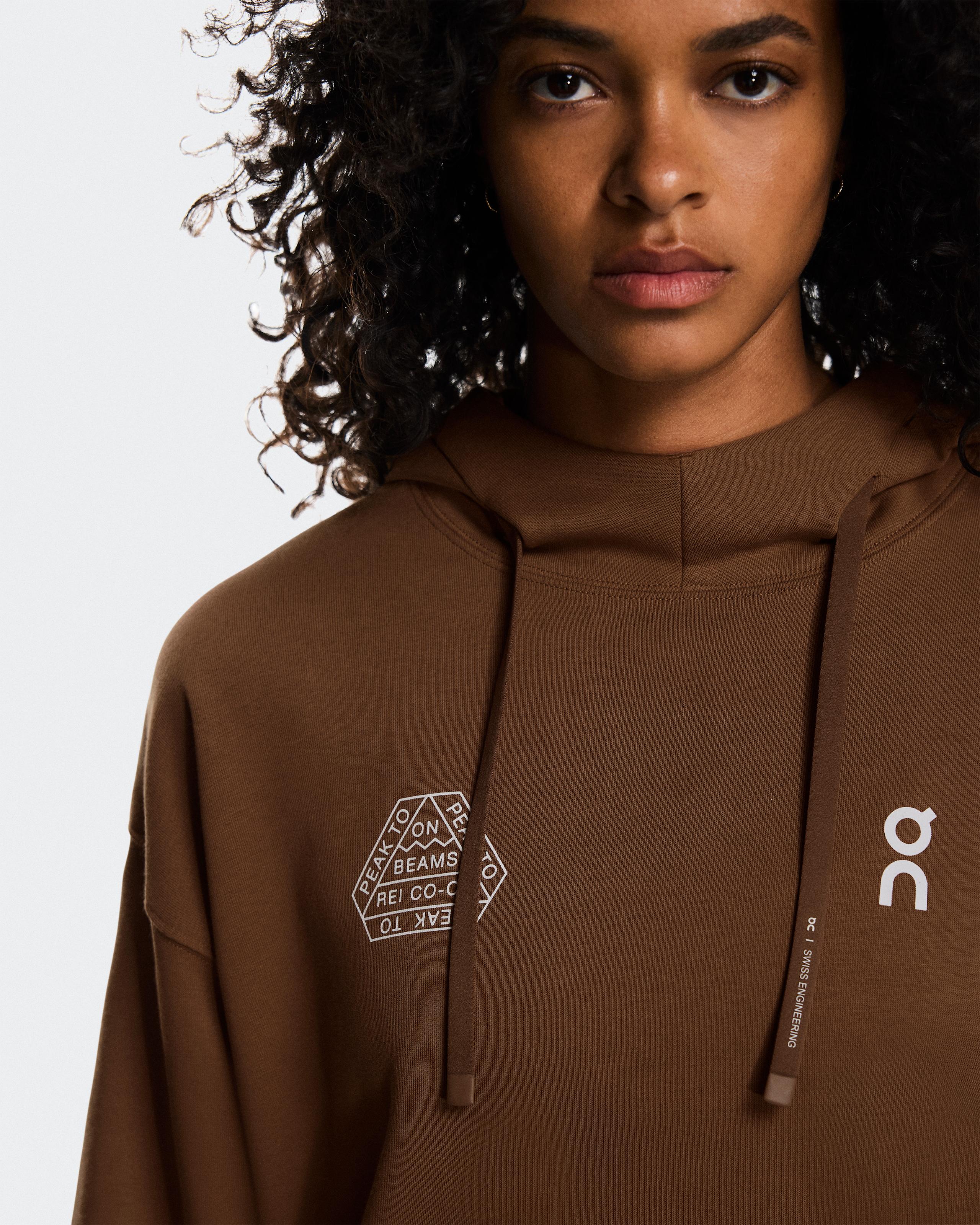 Худи On Club Hoodie BEAMS REI, Earth — фото 6