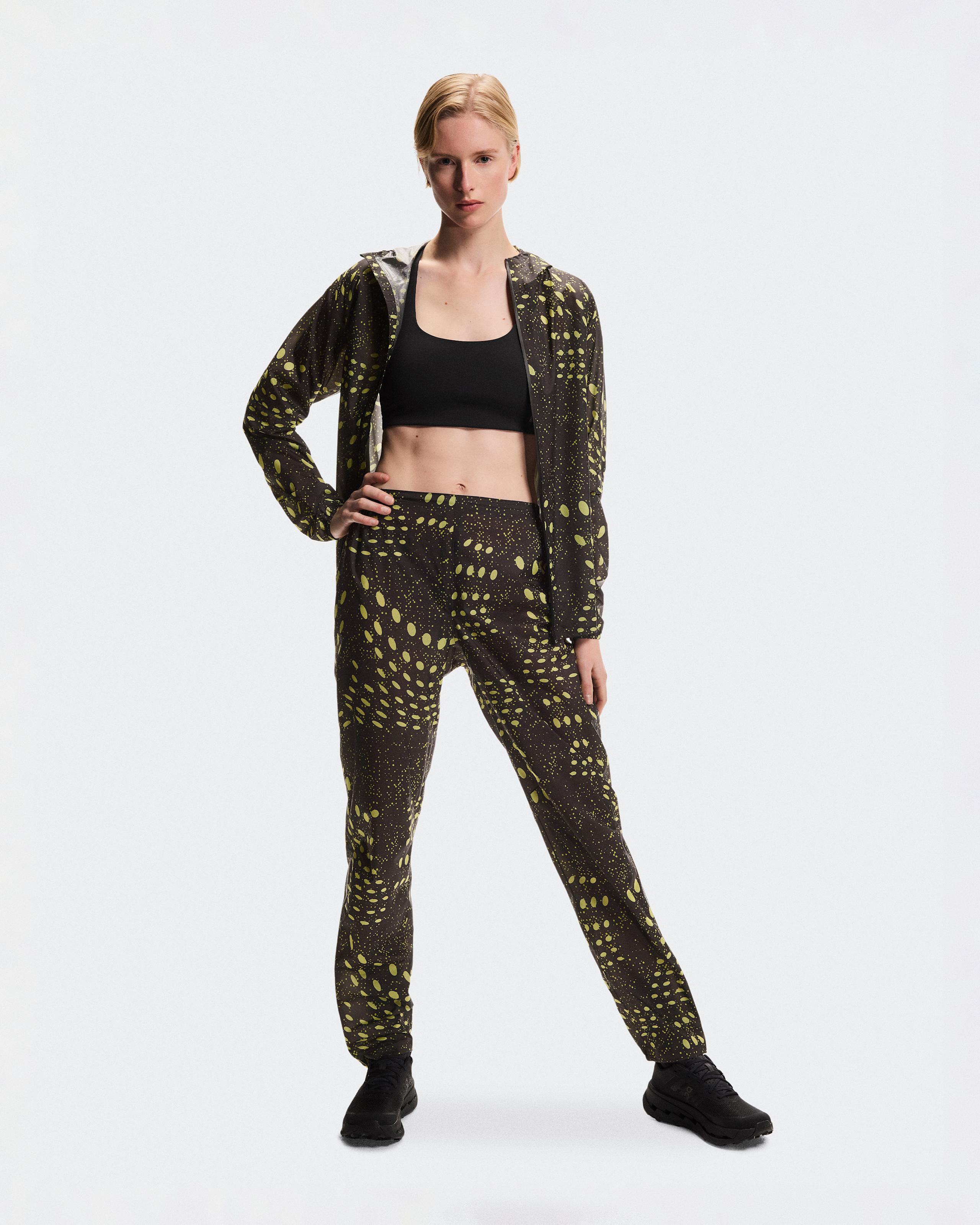 Женские брюки On Ultra Pants, Iron / Lime — фото 3