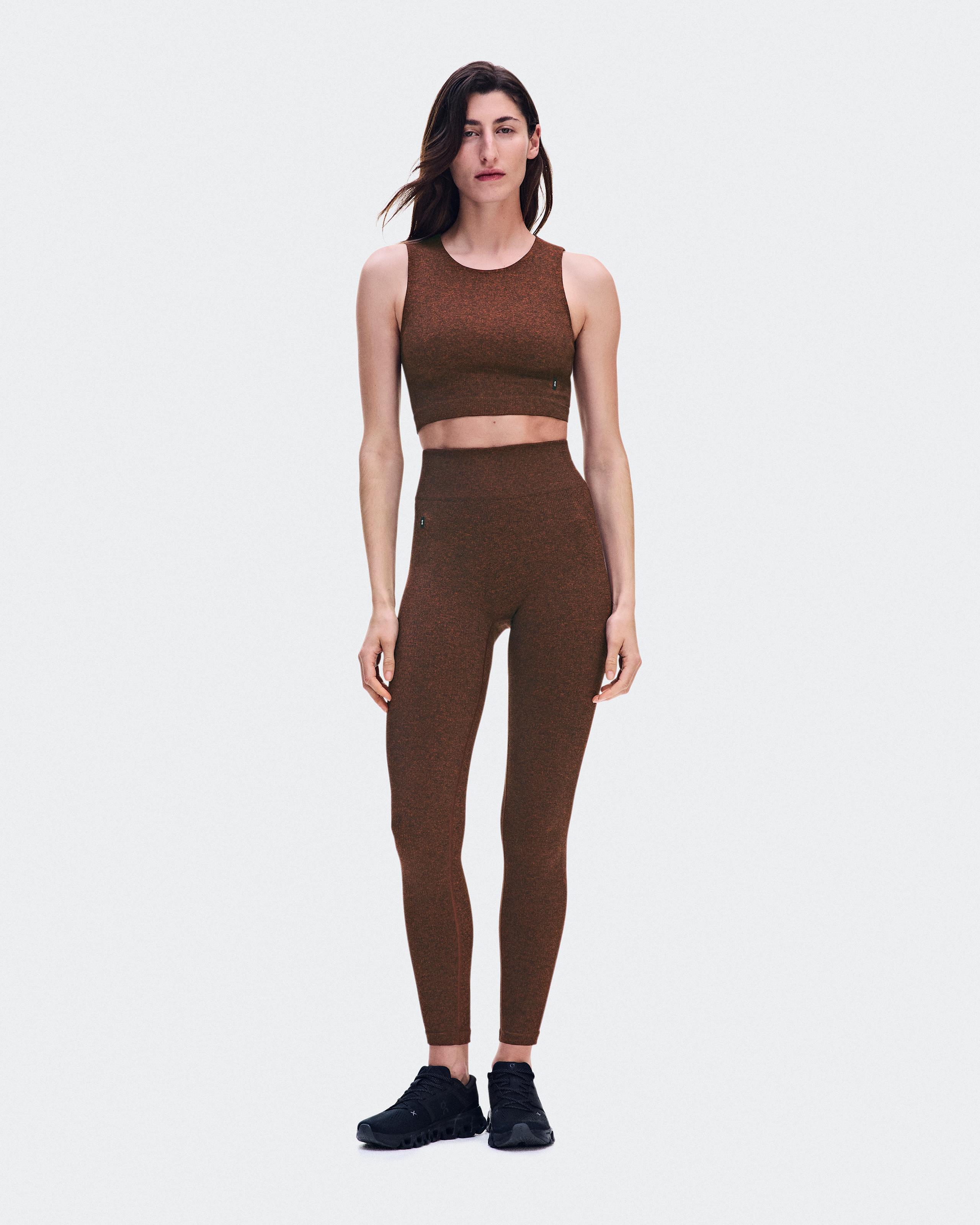 Studio Knit Leggings Cinnamon Heather