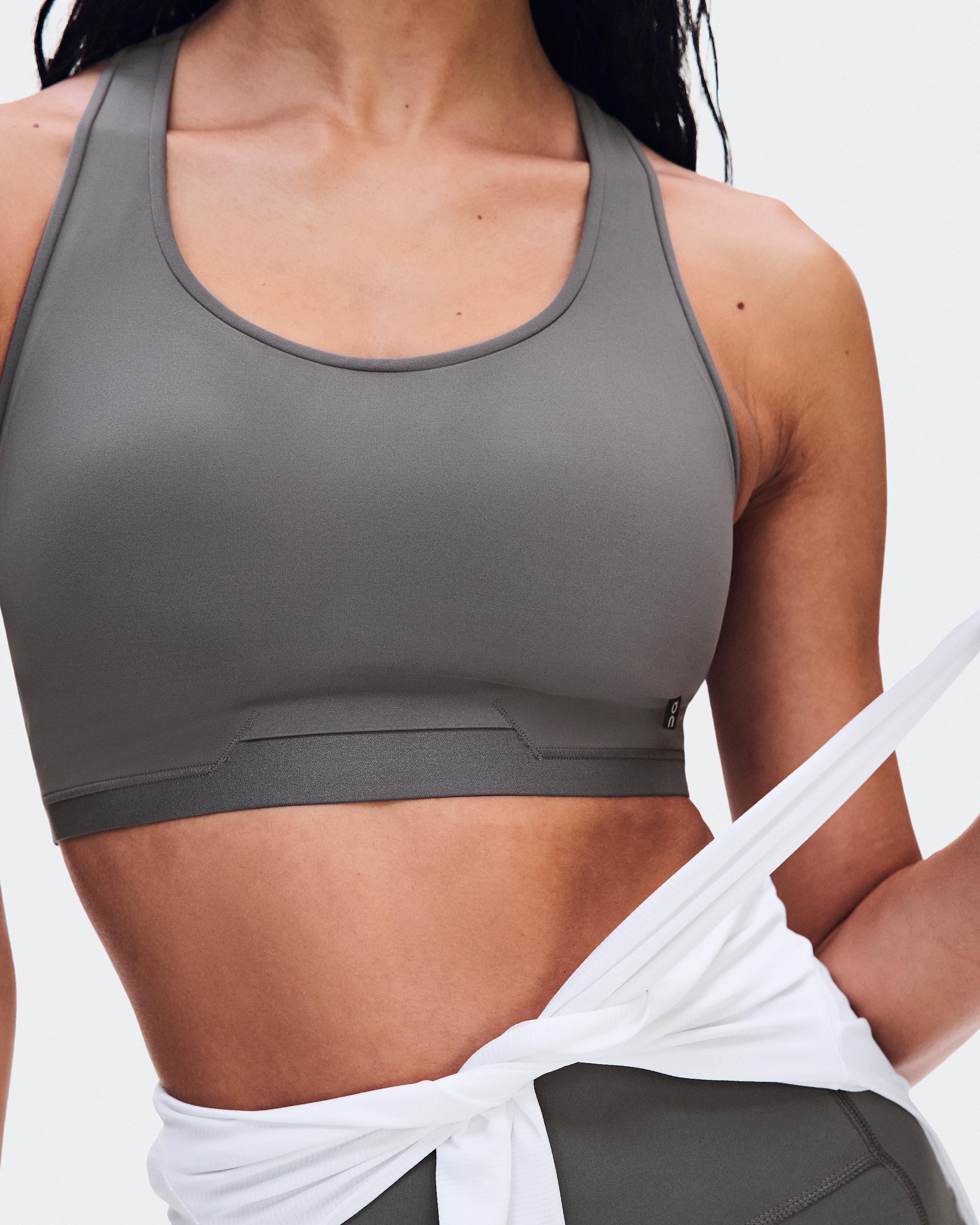 Женский спортивный бра Train Bra (тлеюще-красный) — фото 4