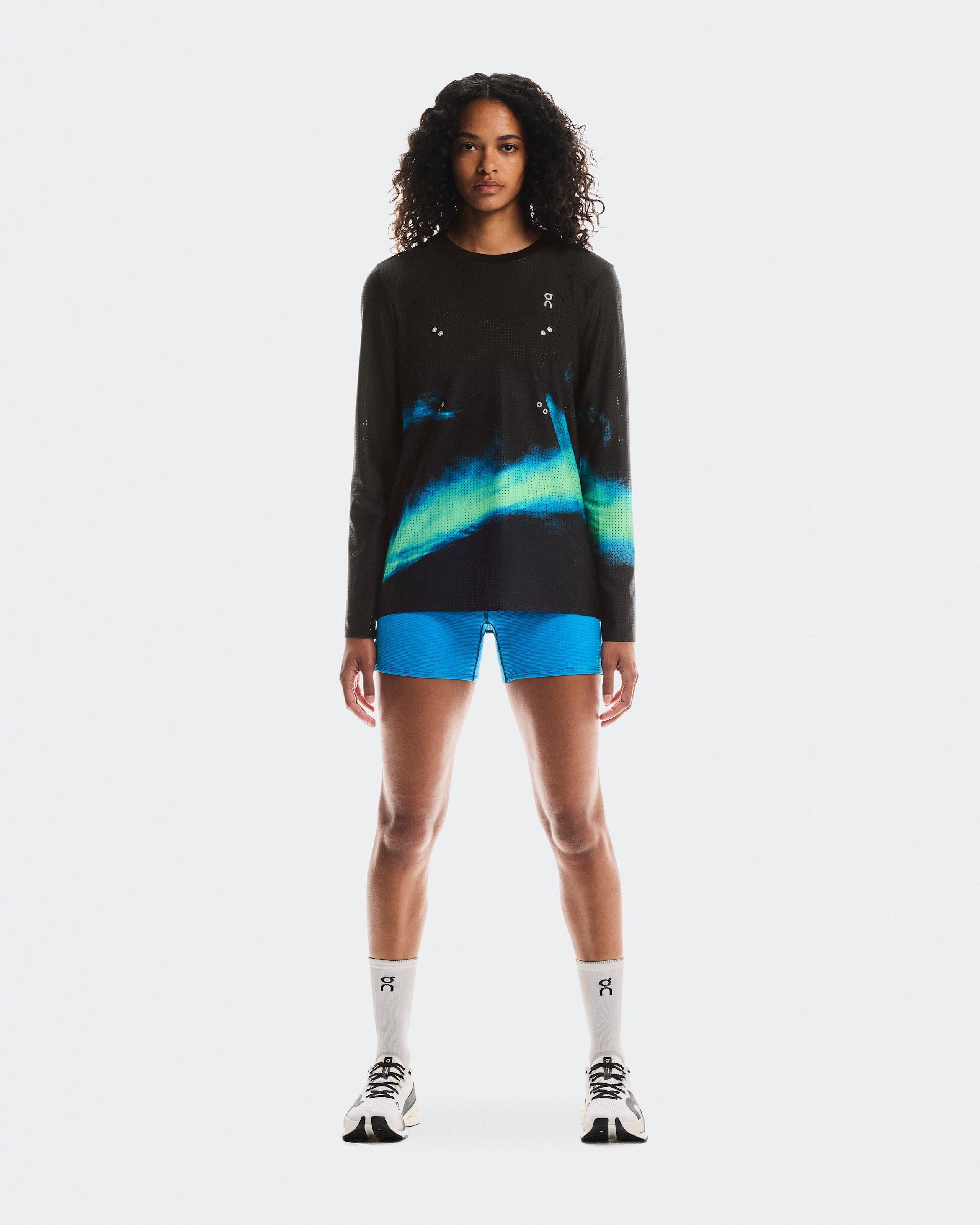 Pace Mesh Long-T Black | Horizon