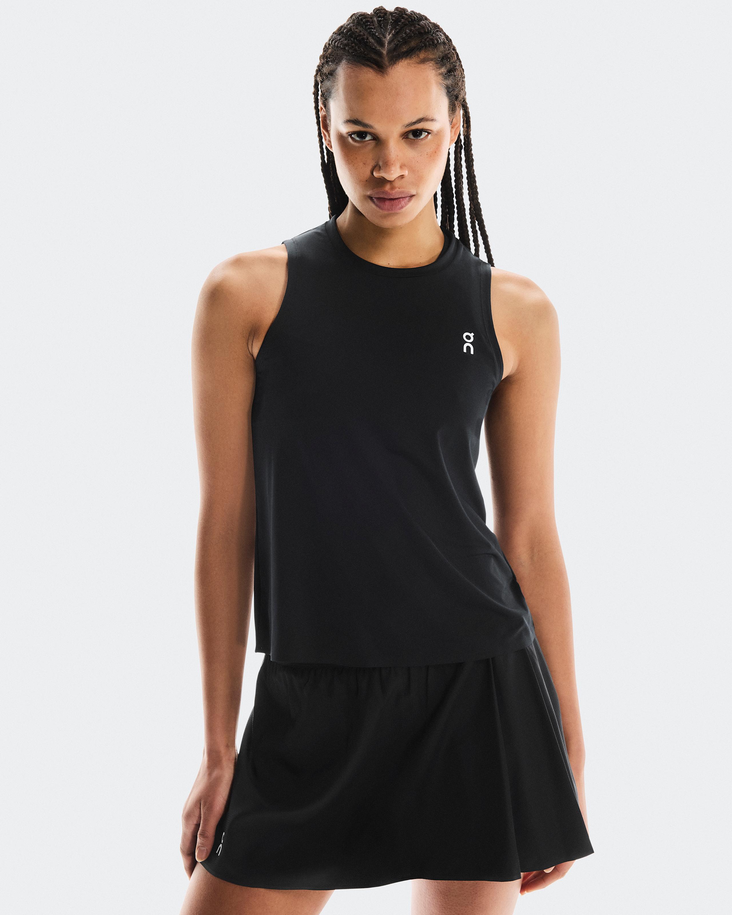 Женская майка On Court Tank, All Black — фото 3