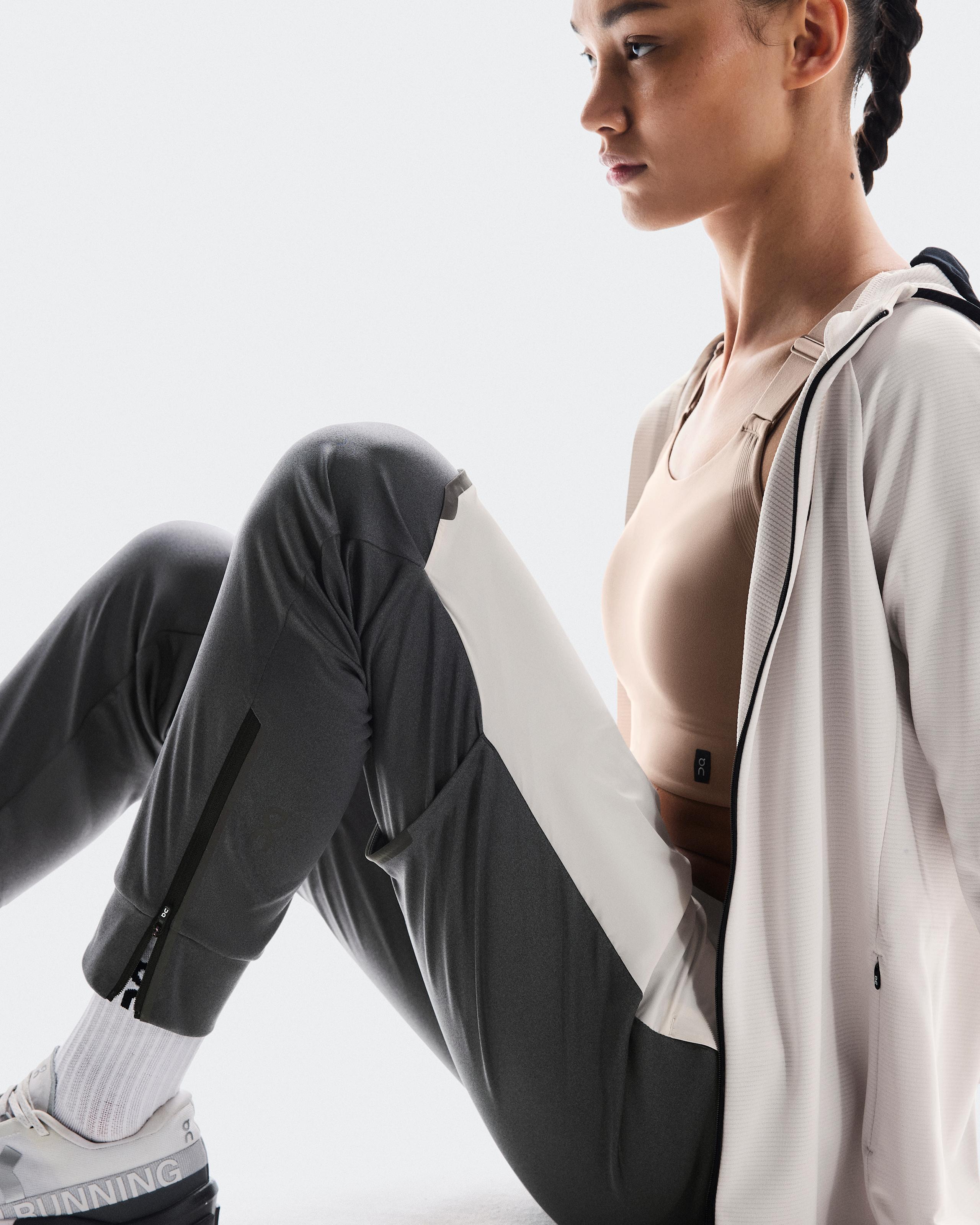 Женские брюки On Weather Pants, Silver / Eclipse — фото 5