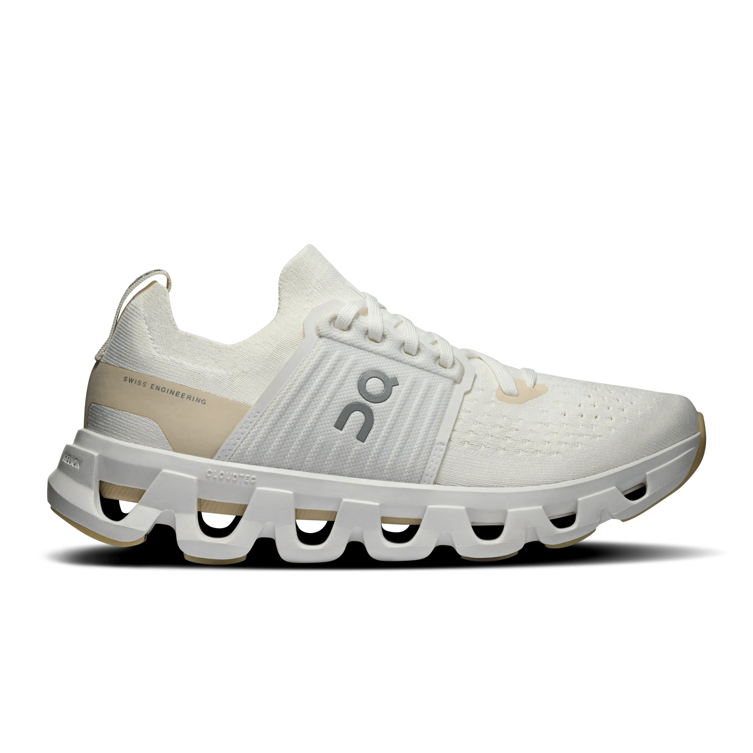 Женские кроссовки On Cloudswift 4, White / Cream — фото 2